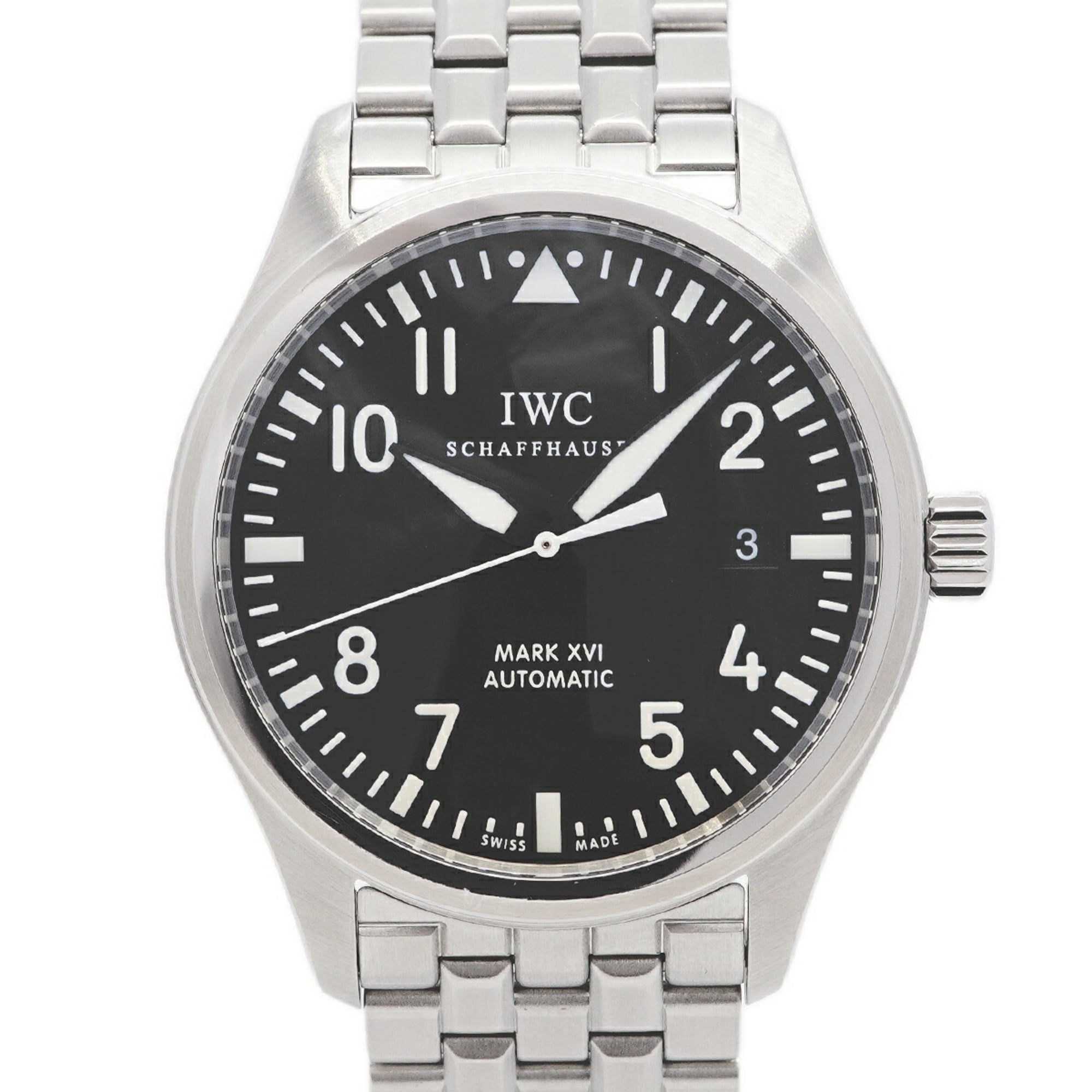 IWC Schaffhausen Pilot's IW325504 Black Dial 39mm Watch