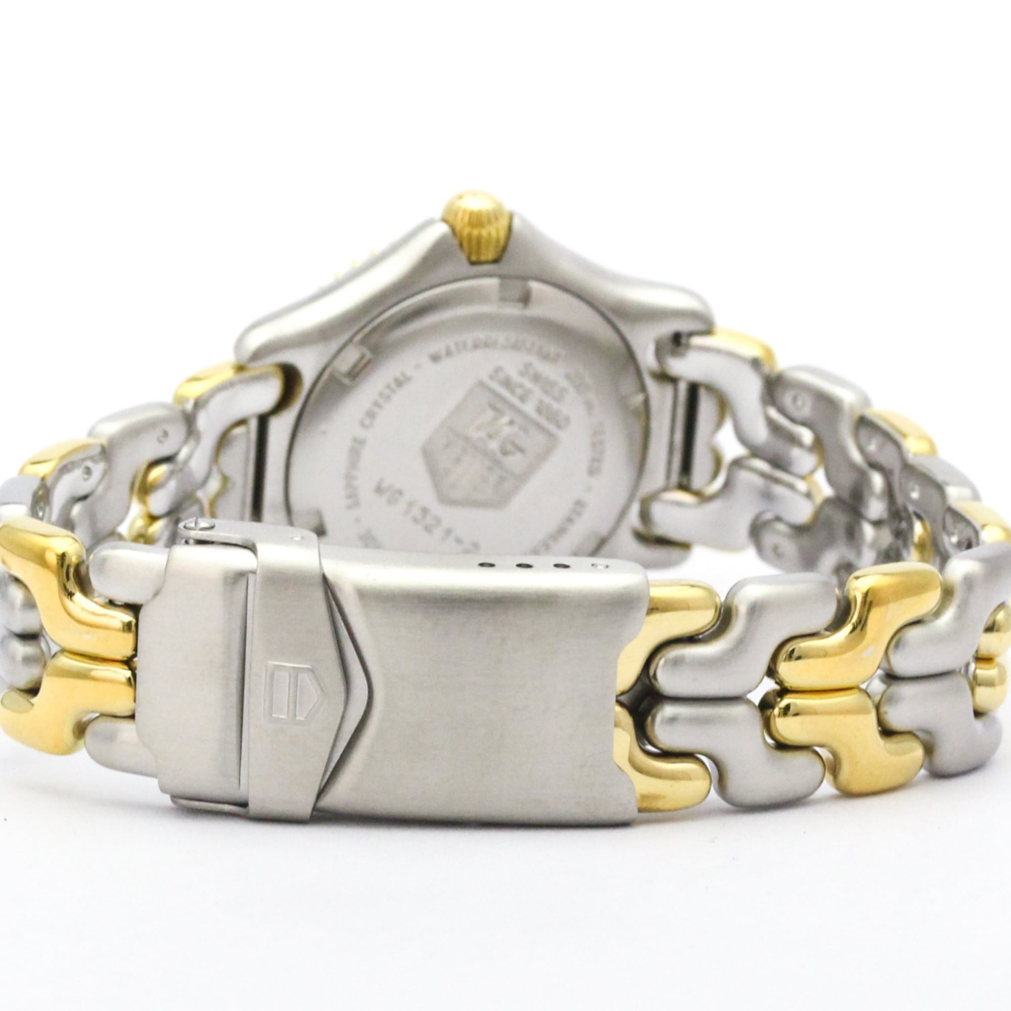 TAG HEUER Sel Professional 200M Gold Plated Steel Watch WG1321 Polished