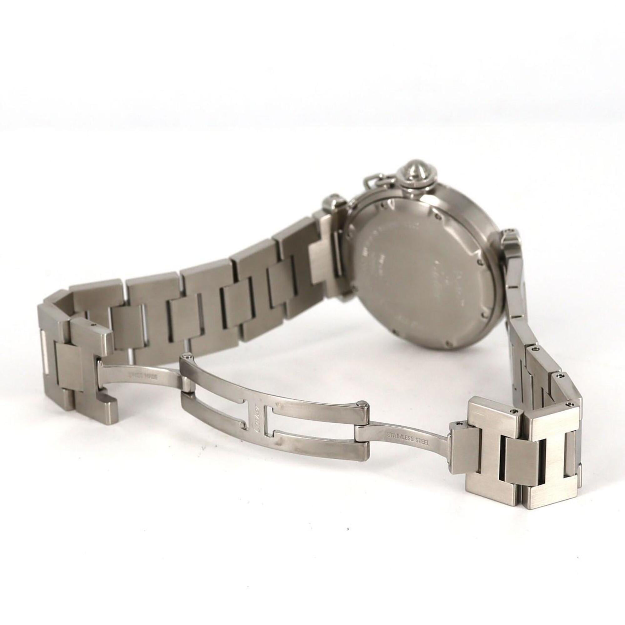 Cartier Pasha C W31043M7 Stainless Steel Automatic Watch
