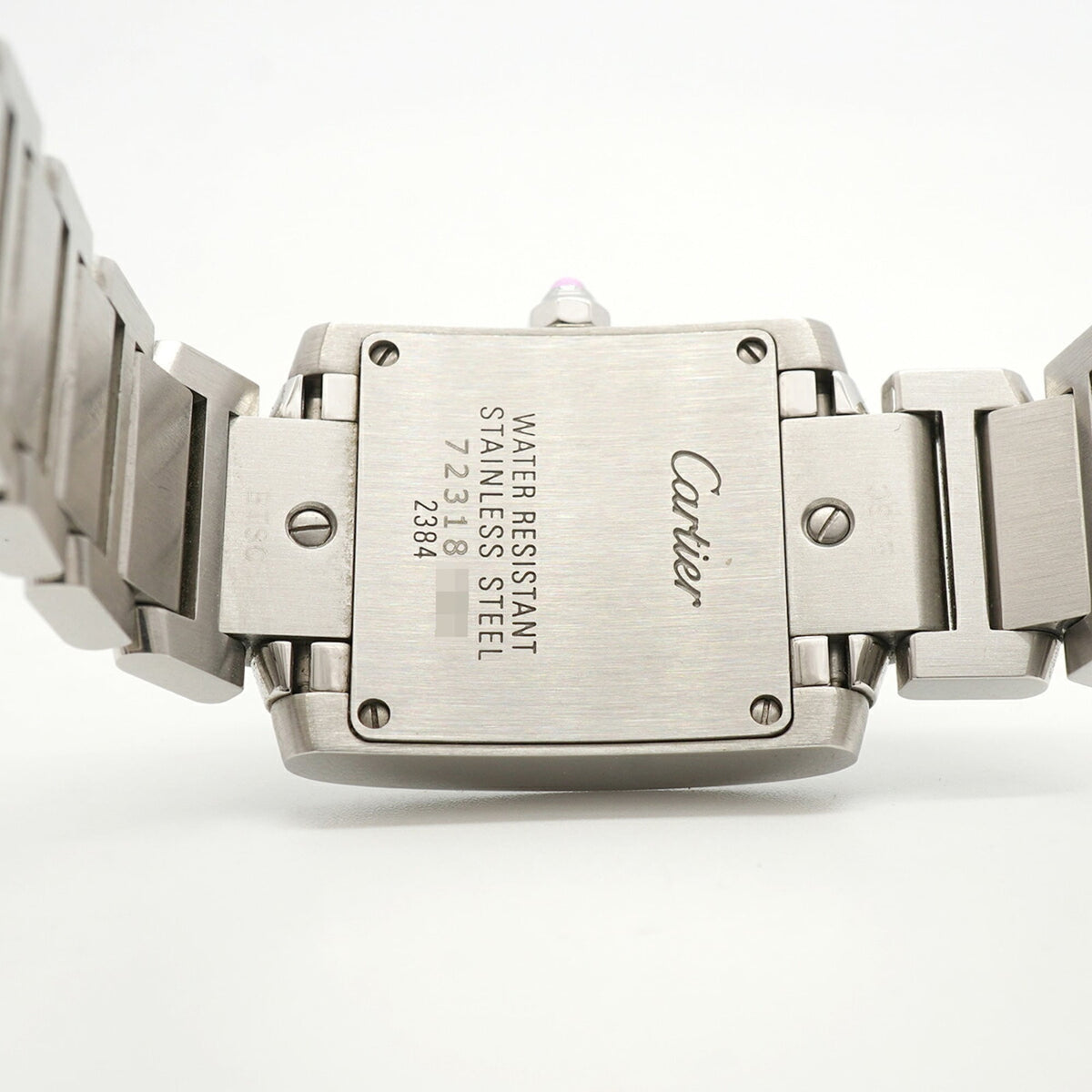 Cartier Tank Française SM W51028Q3 Pink Dial 20mm Watch