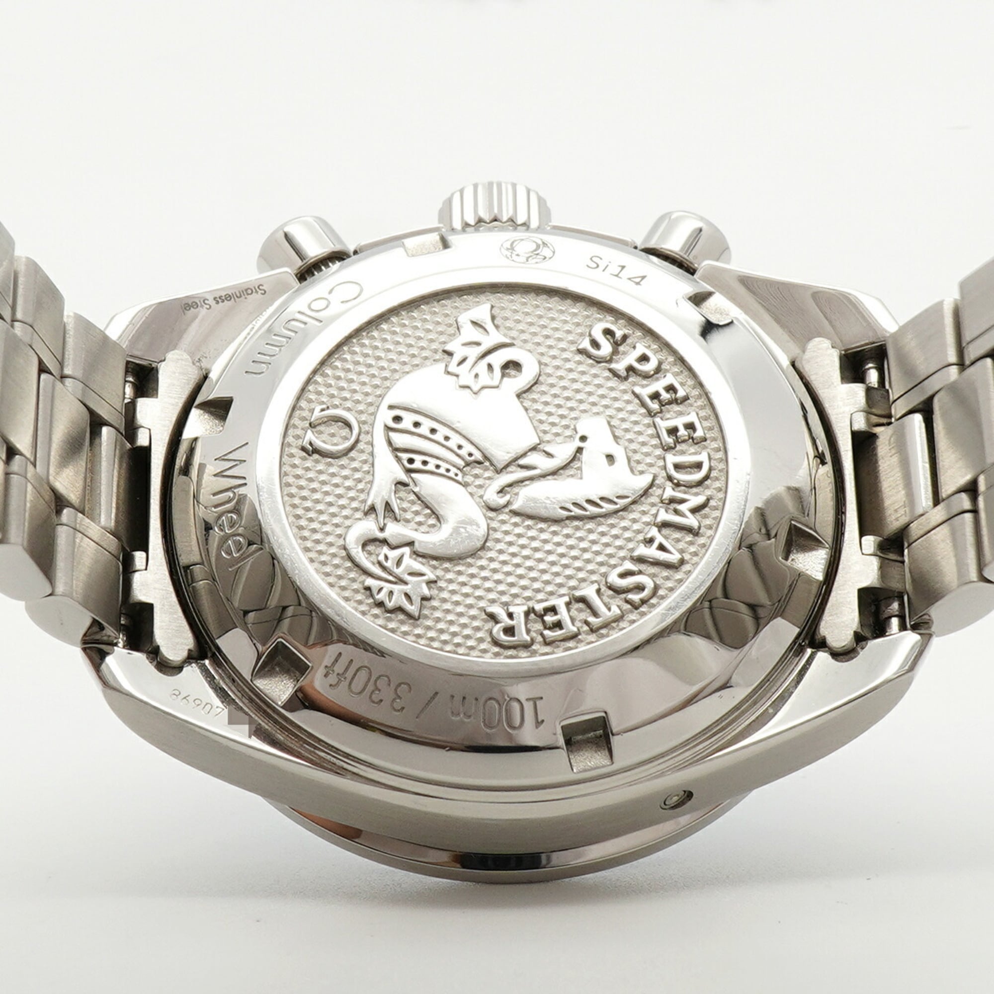 Omega Speedmaster 324.30.38.50.03.001 Herrenuhr blauem Zifferblatt