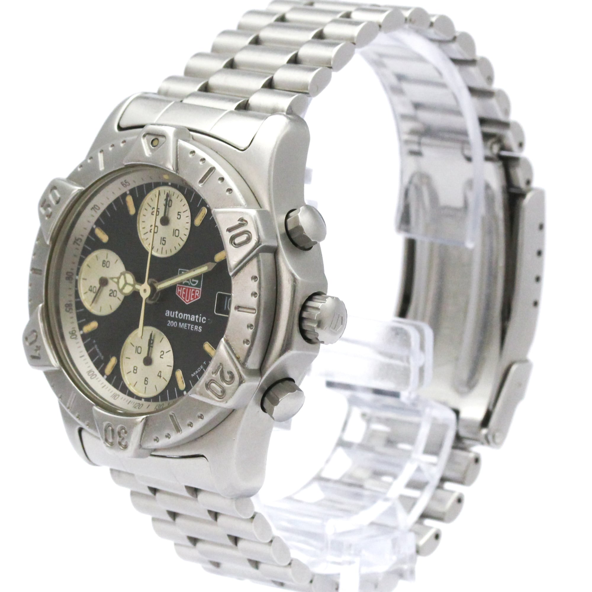 TAG HEUER Chronograph Diver Steel Automatic Mens Watch 740.306