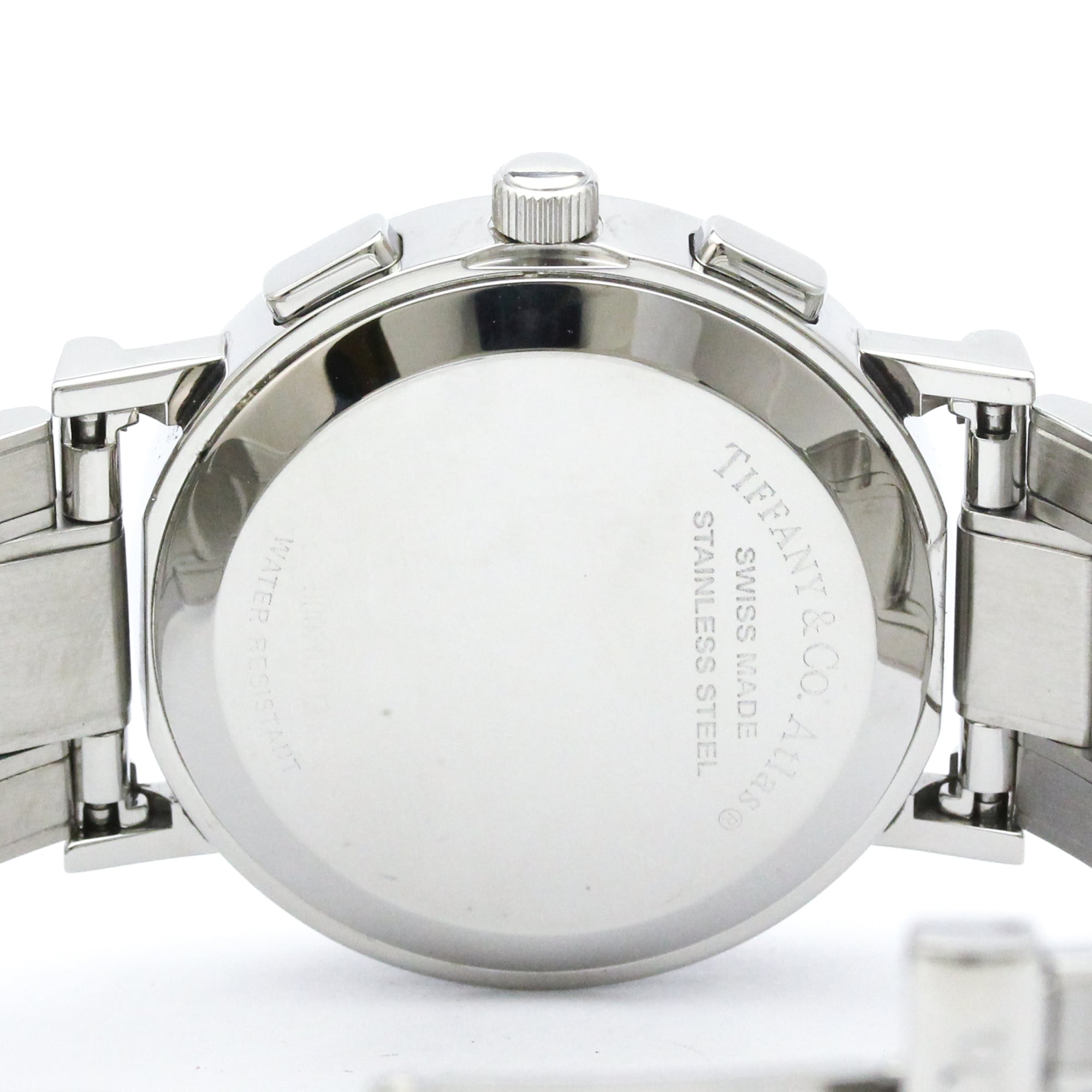 TIFFANY Atlas Chronograph Quartz Watch Z0002.32.10A11A00A Polished