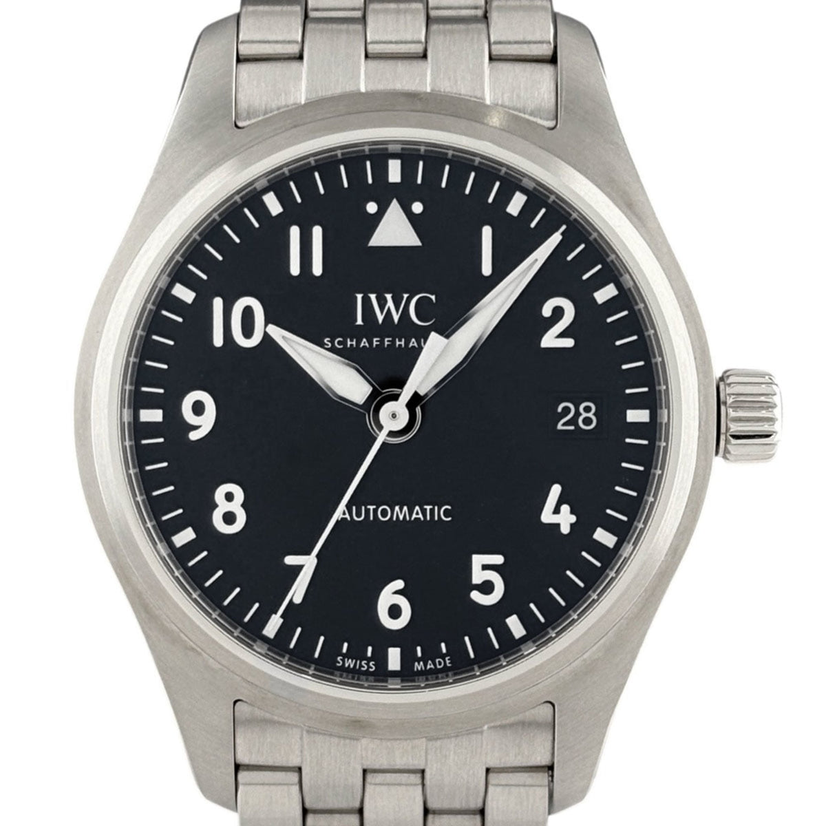 IWC Pilot's IW324010 Black Dial 36mm Watch