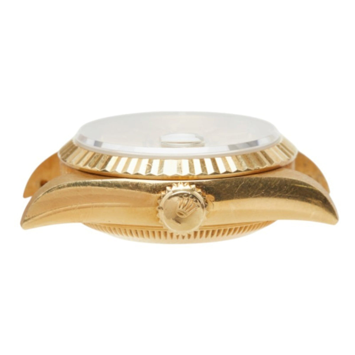 Rolex Lady Datejust 69178 Champagne, gouden wijzerplaat, 26 mm horloge