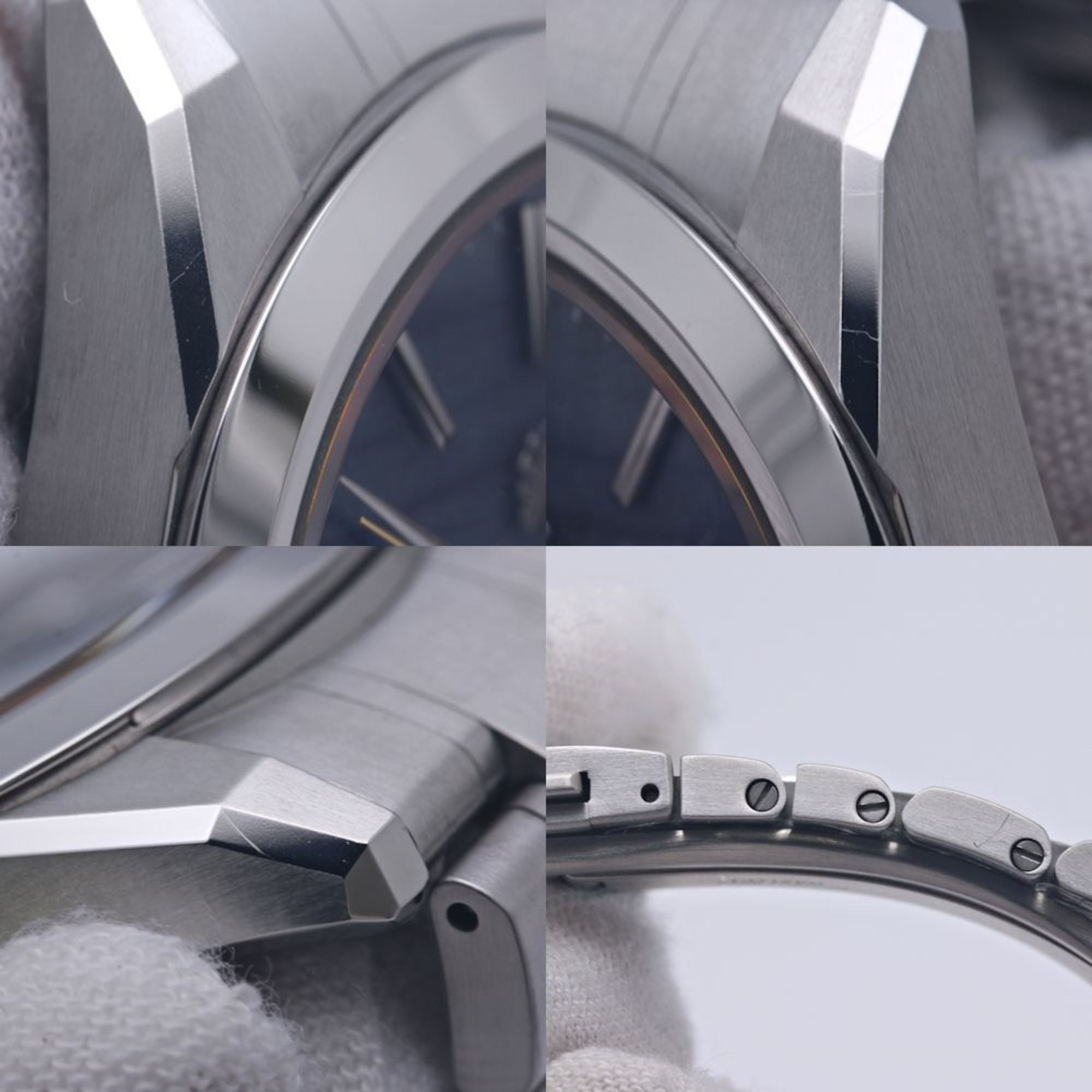 CITIZEN The Citizen AQ4100-65L herenhorloge van titanium met zonne-energie en een met indigo geverfde washi-wijzerplaat (40289)