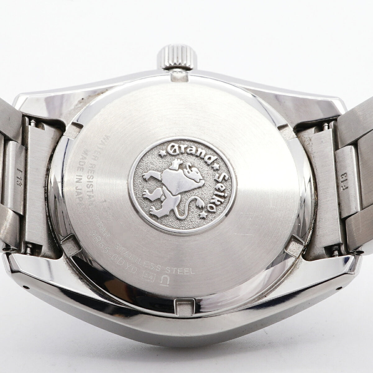 Grand Seiko Grand SBGA467/9R65-0DY0 Horloge met zwarte wijzerplaat 40mm