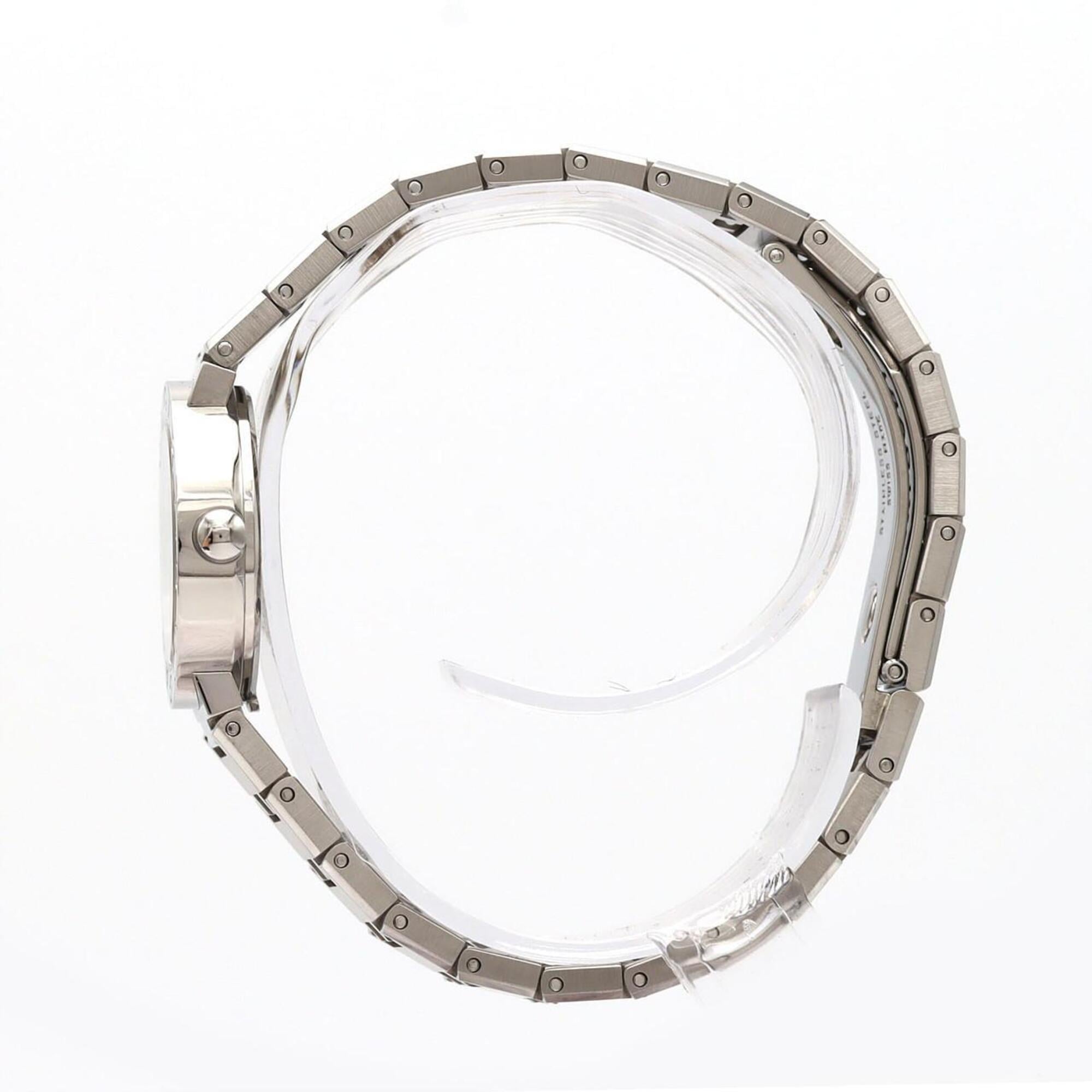 Bulgari BB23SSD BB23SS/BB23SSD Black Dial 23mm Watch