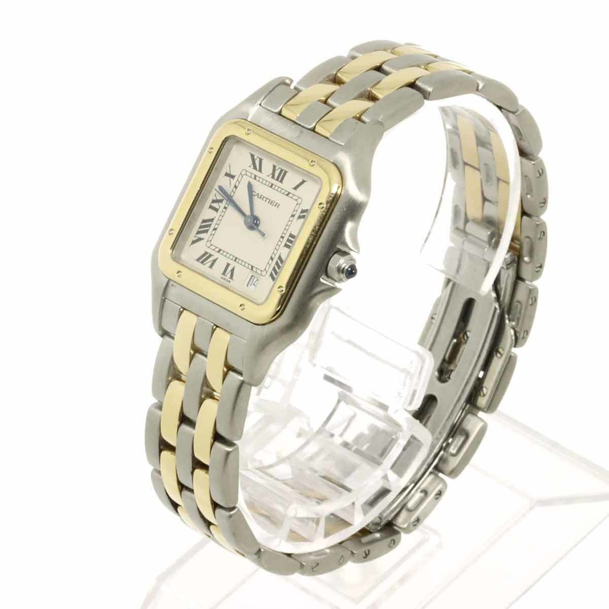 Cartier Panthère MM 2-Row W25028B6 Ivory Dial 26mm Watch