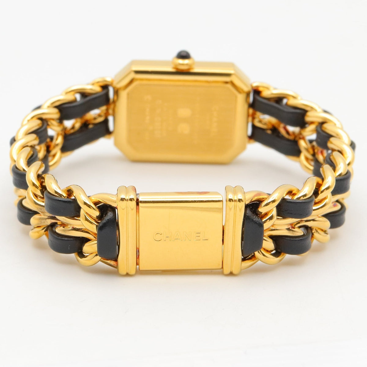 Chanel CHANEL Première M H0001 Black Dial 20mm Watch