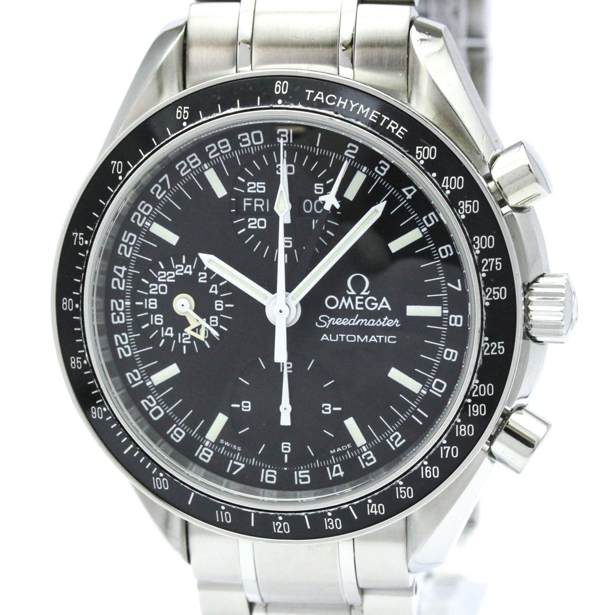 Omega Speedmaster 3520.50 met zwarte wijzerplaat 39mm Horloge