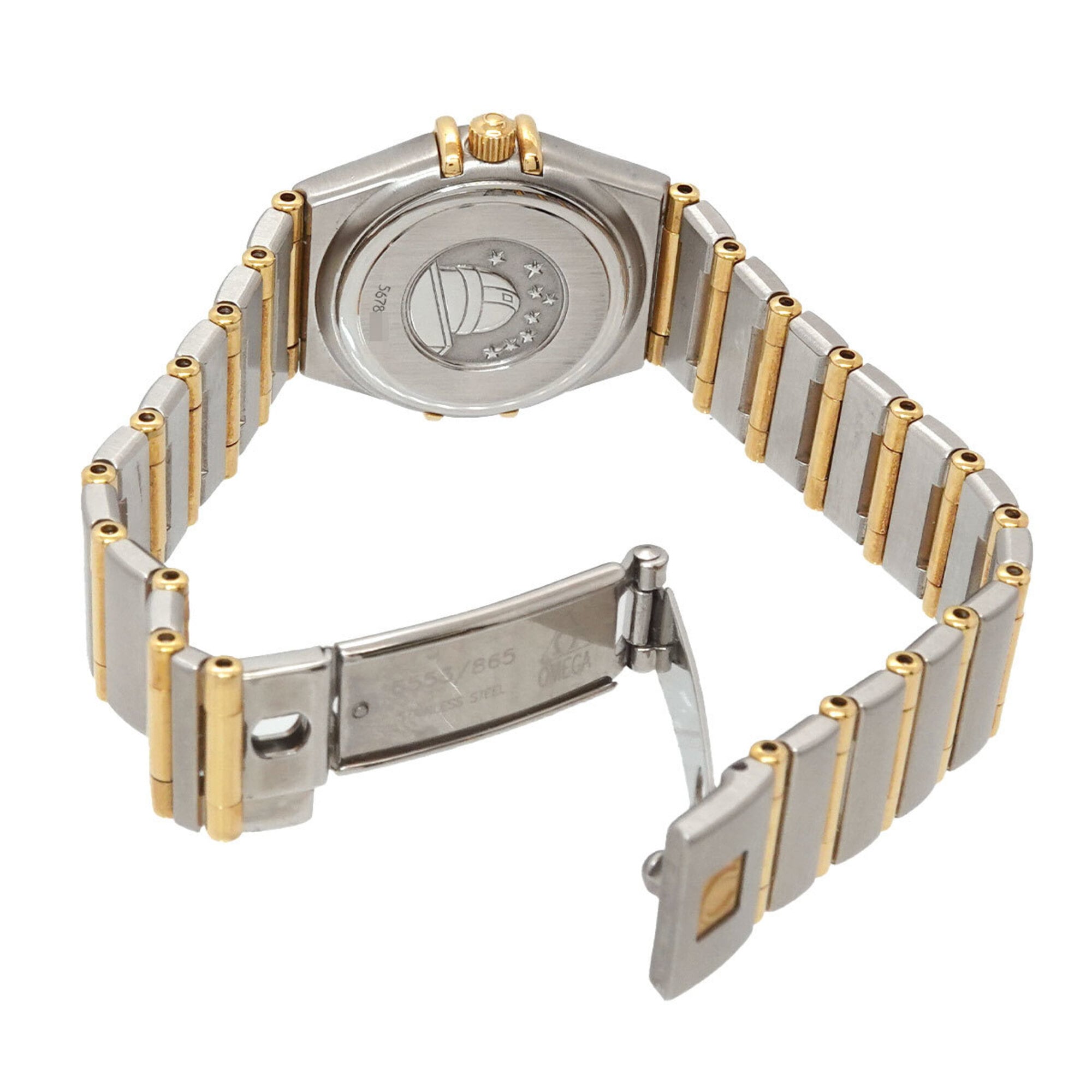 Omega Constellation 1262 75 White Dial 22mm Watch