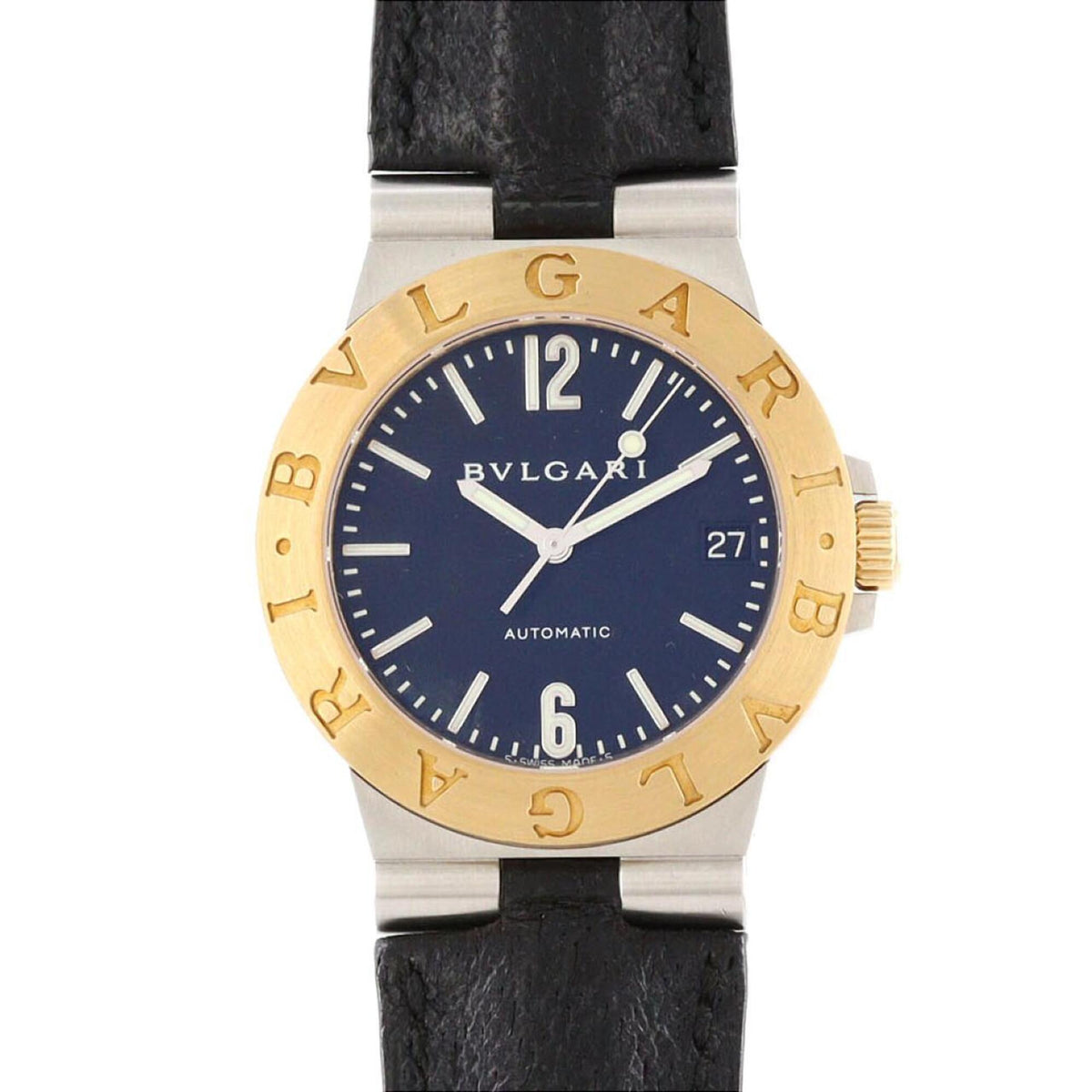 Bvlgari Diagono Sport LCV35SG Schwarz Zifferblatt 35 mm Uhr