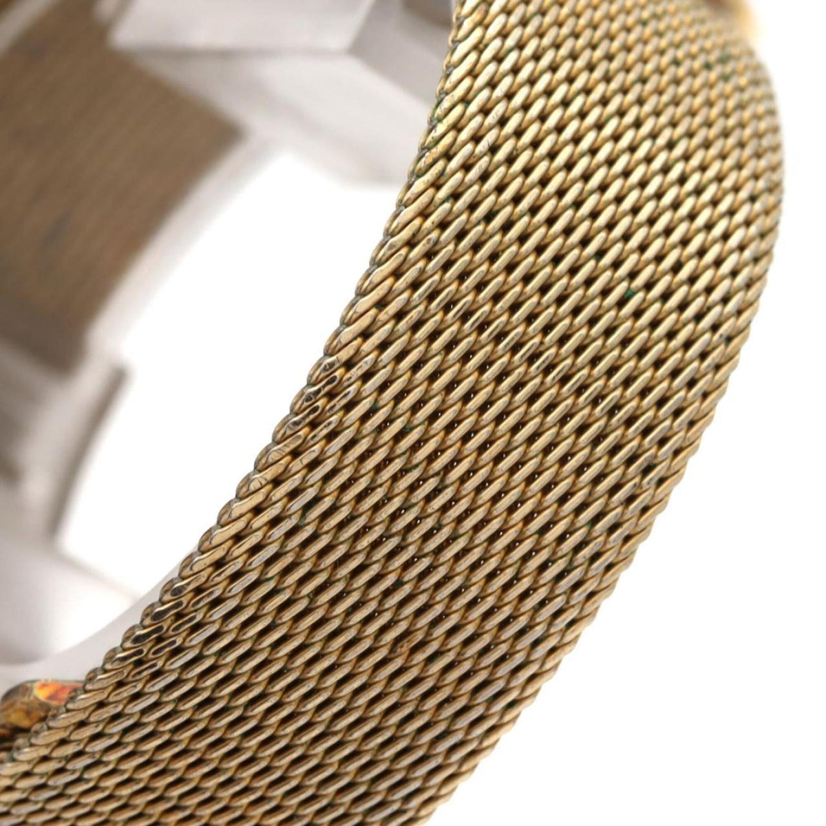 Omega De Ville GZl1linv mit goldenem Zifferblatt, 33 mm Uhr