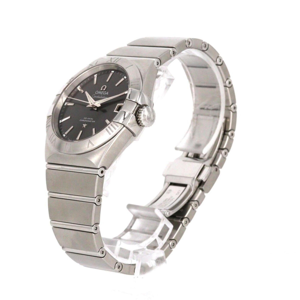 Omega Constellation Brushed 123.10.38.21.06.001 Gray Dial 38mm Watch