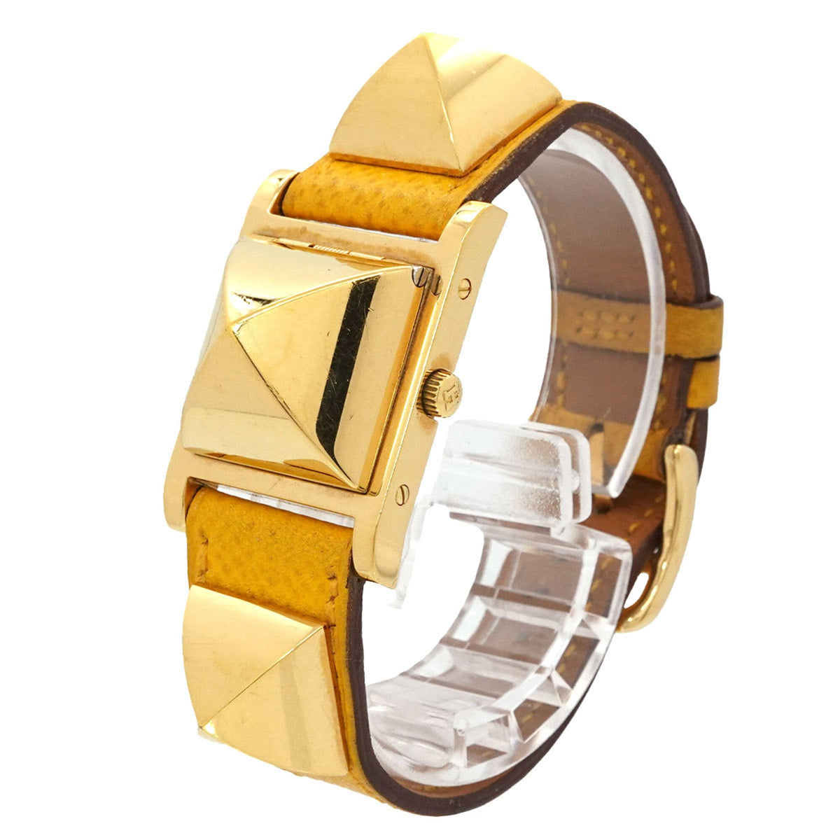 Hermes Medor GZl1ldxa Weiß Zifferblatt 23 mm Uhr
