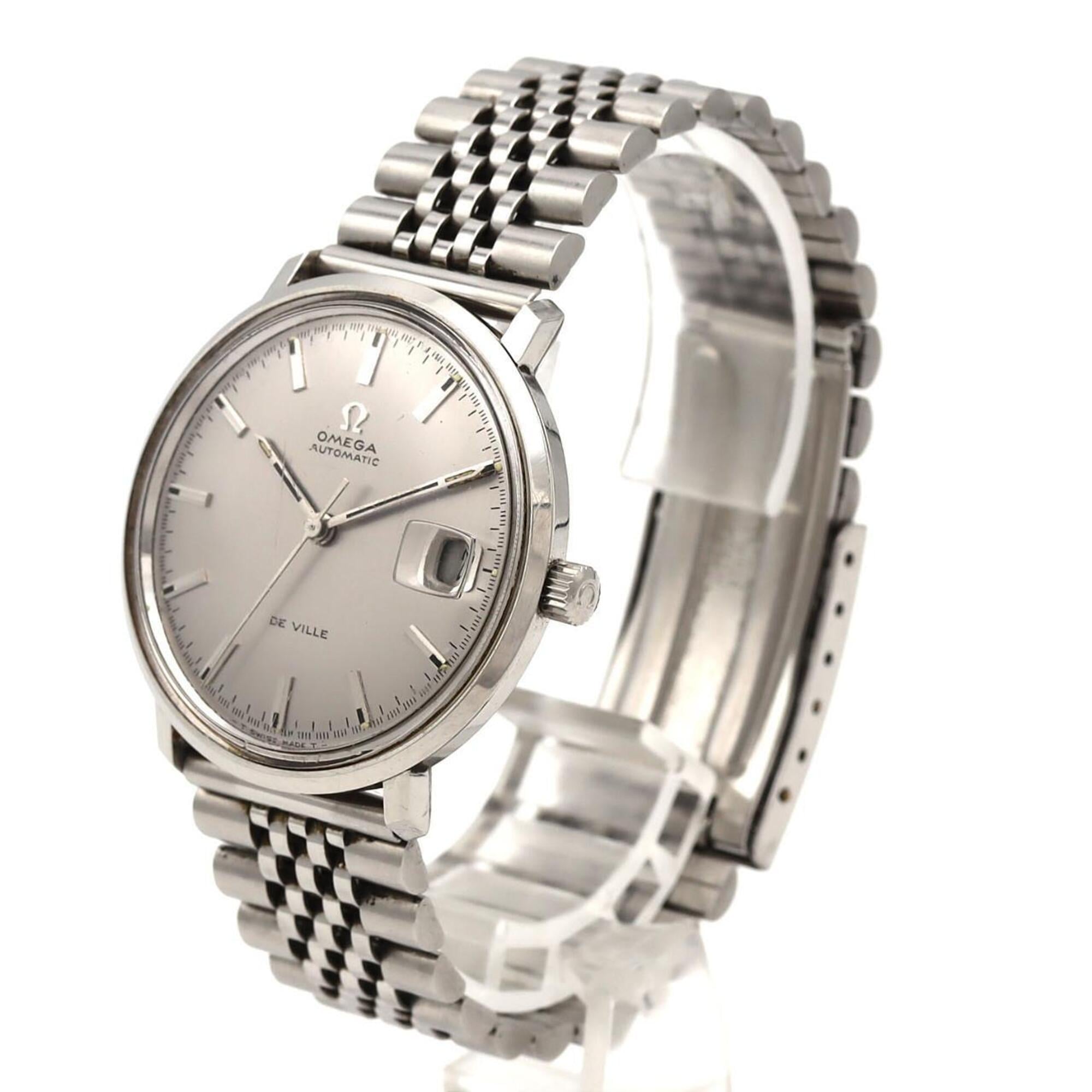Omega De Ville 166.033 Silver Dial 34mm Watch