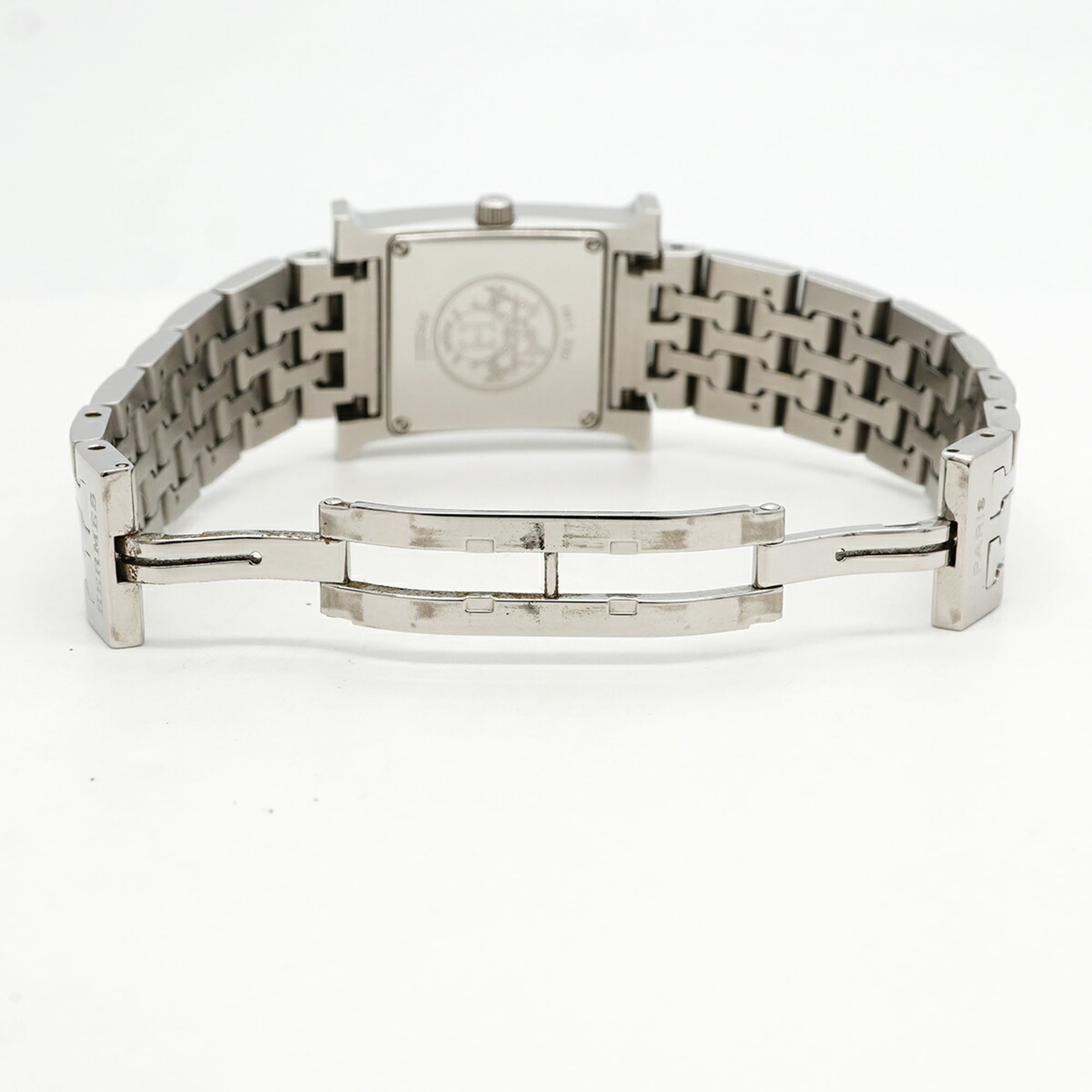 Hermes H-Watch Diamond HH1.230 Ivory Dial Women's Watch