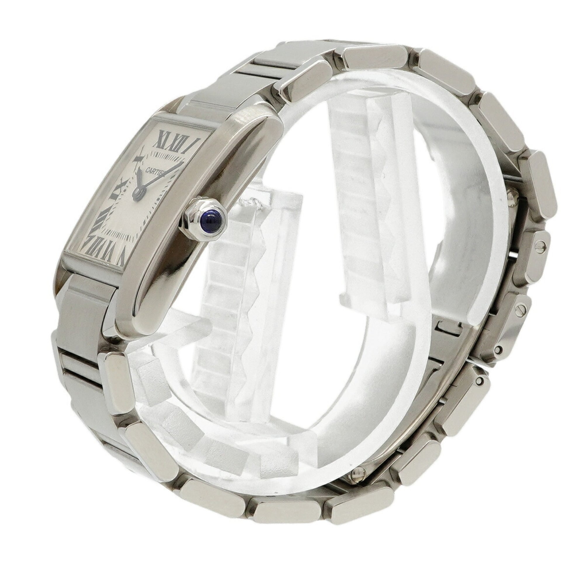 Cartier Tank W51011Q3 Ivory Dial Stainless steel 25mm Watch
