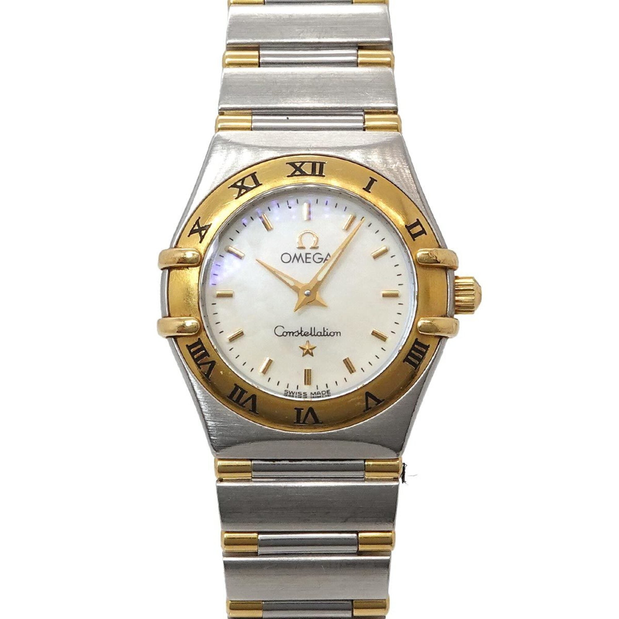 Omega Constellation 1362 70 White Dial 22mm Watch