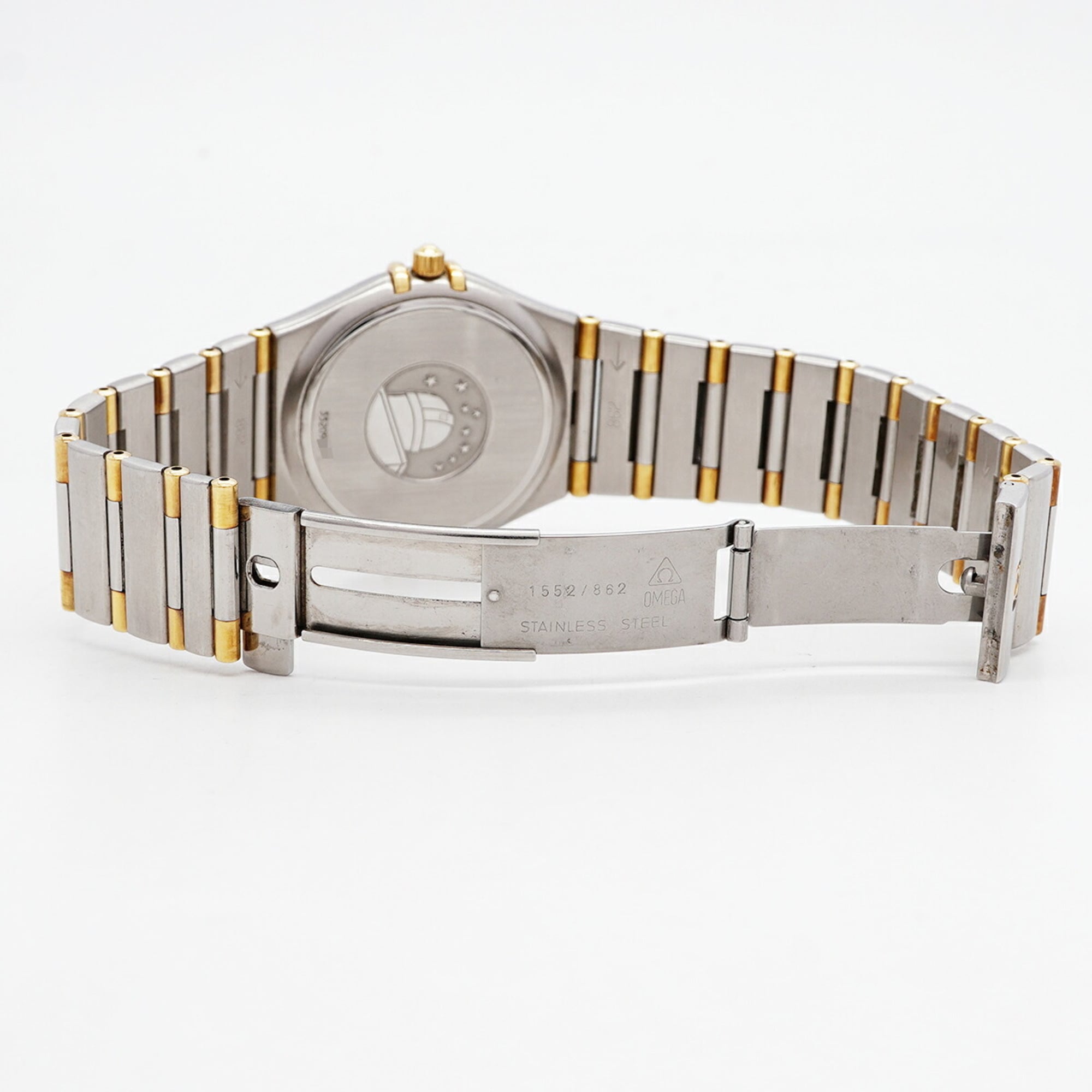 Omega Constellation Half Bar 1312.3 Silver Dial 33mm Watch