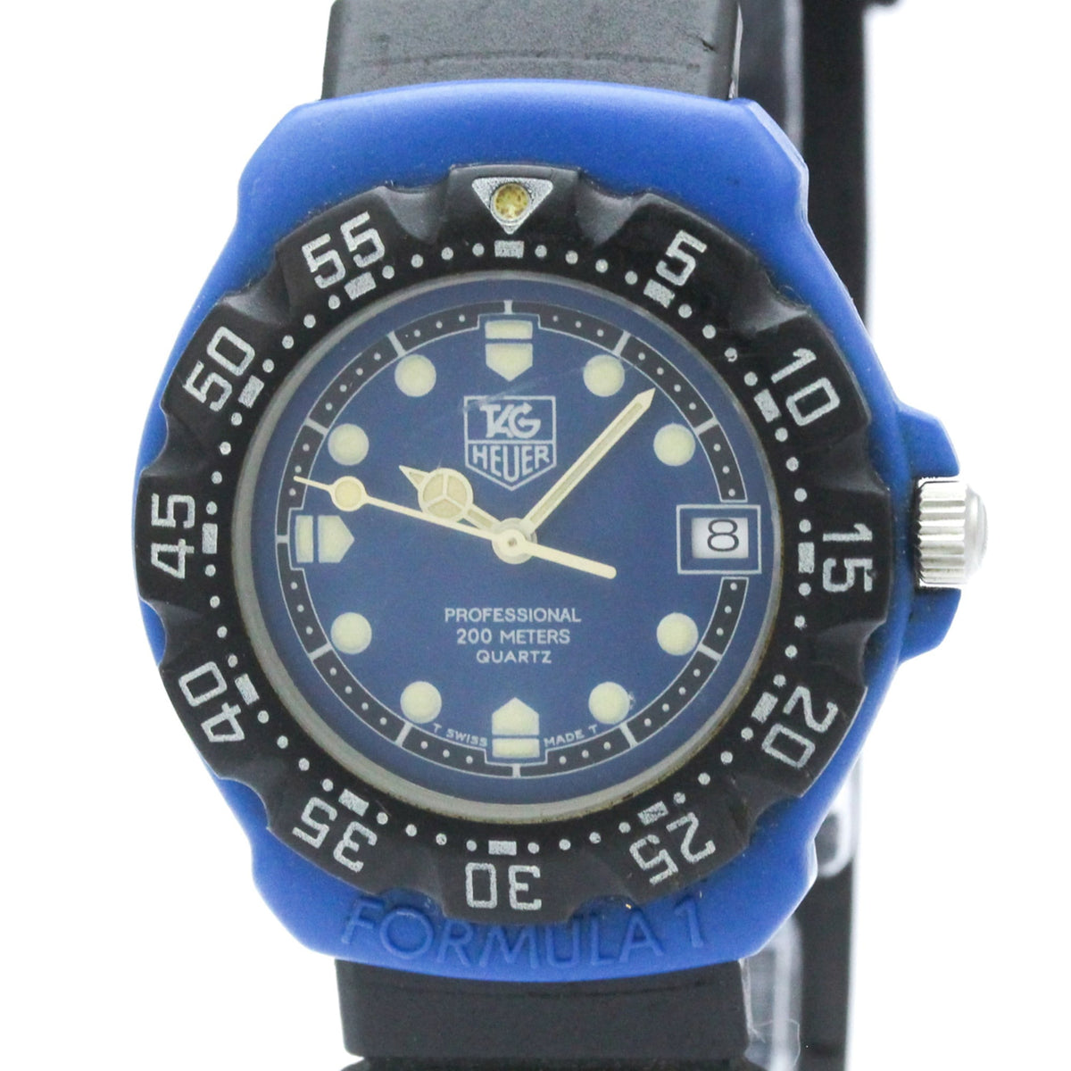 TAG Heuer Formula 1 381.513 Horloge met blauwe wijzerplaat, 34 mm