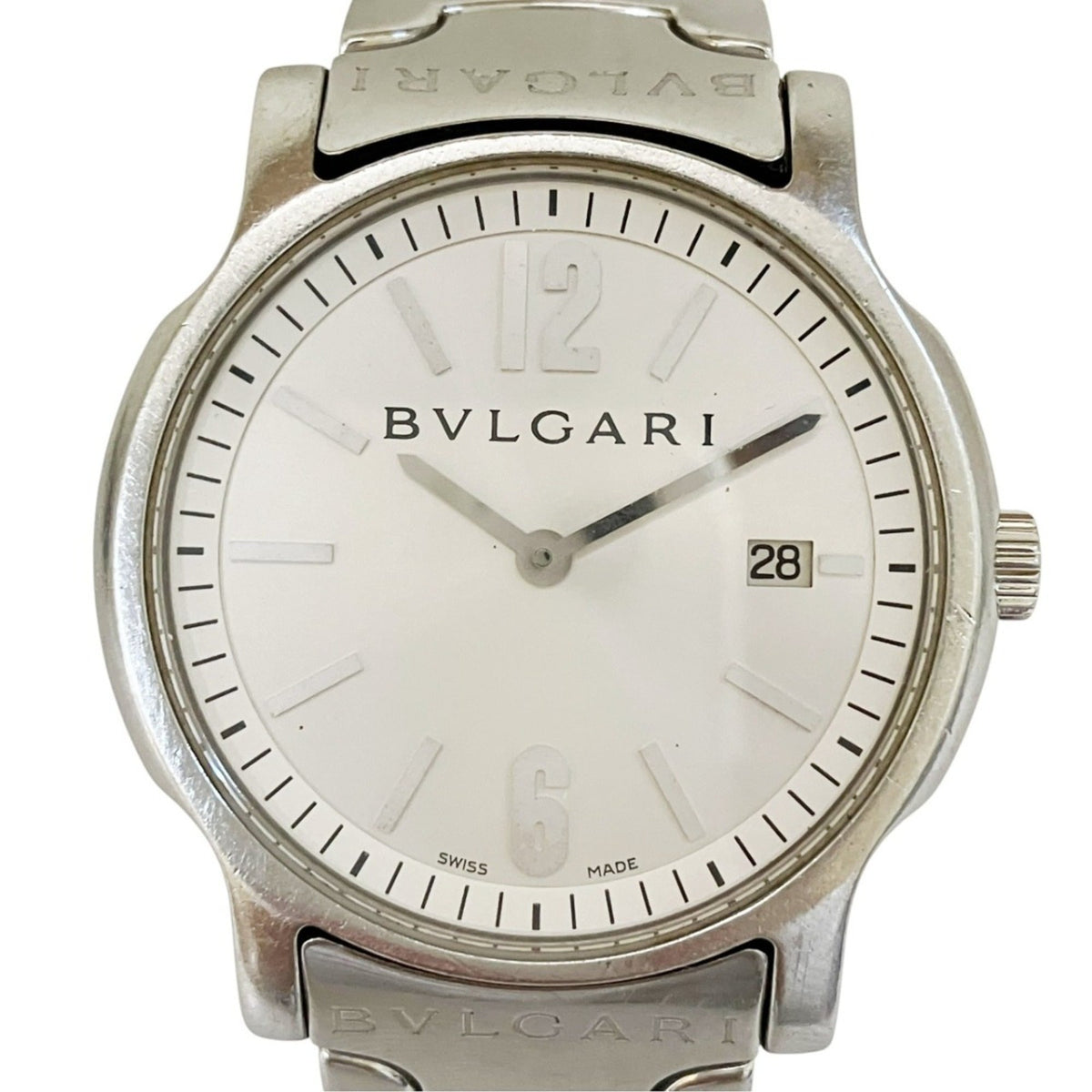 Bvlgari Bulgari BVLGARI Solo Tempo ST35S Silver Dial 35mm Watch