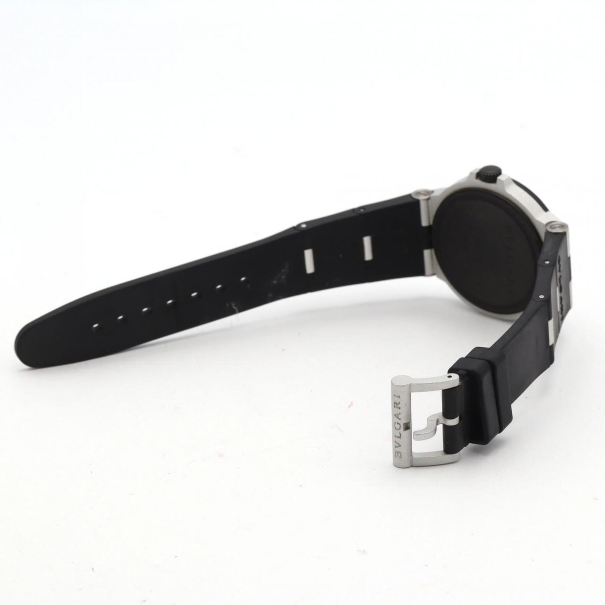 Bvlgari Bulgari Aluminum BB40AT/103445 Black Dial 40mm Watch
