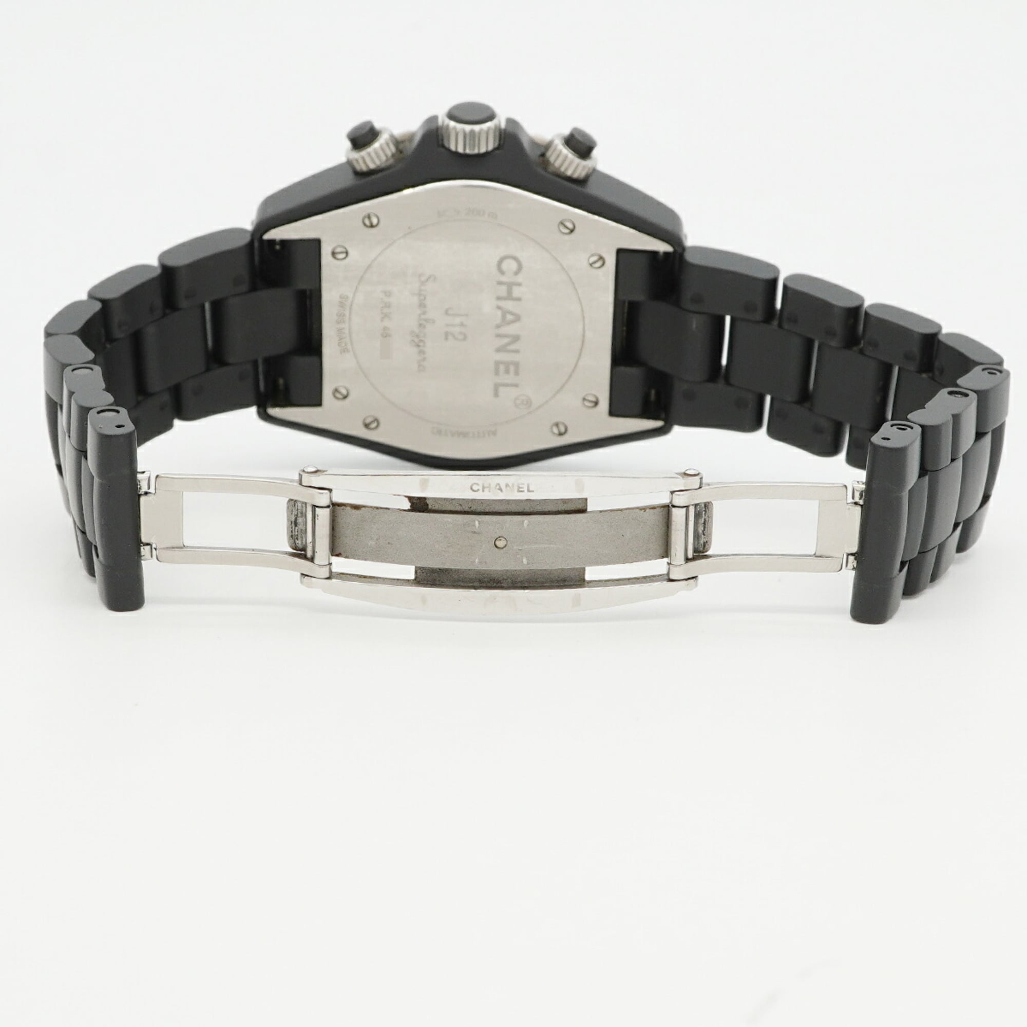 Chanel J12 H3409 Black Dial Ceramic 41mm Watch
