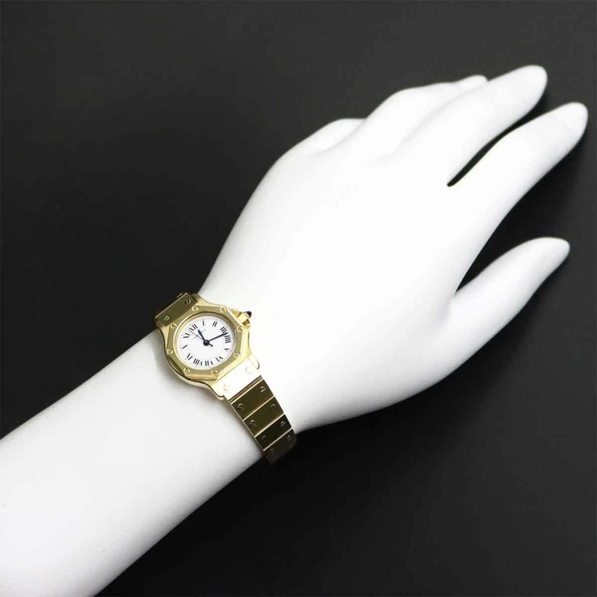 Cartier Santos Octagon SM White Dial 25mm Watch