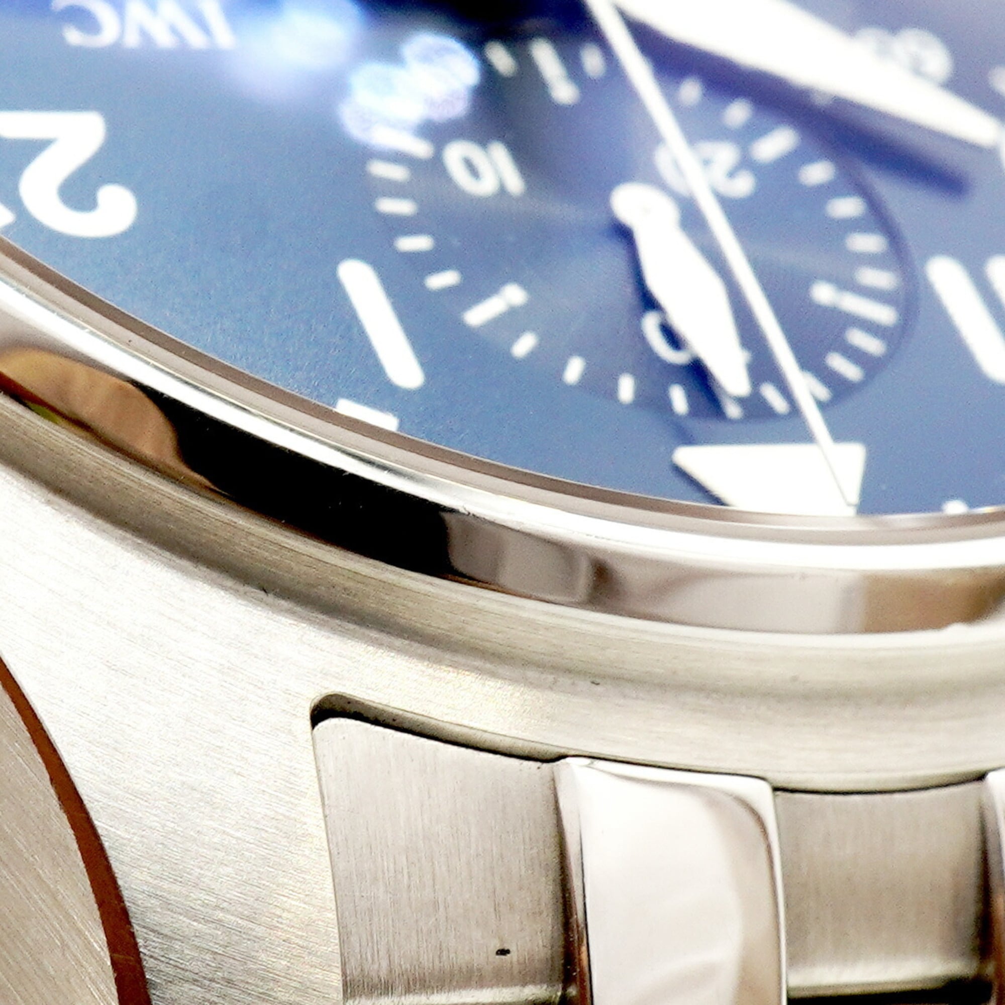 IWC Pilot IW377717 Blue Dial Stainless steel 43mm Watch