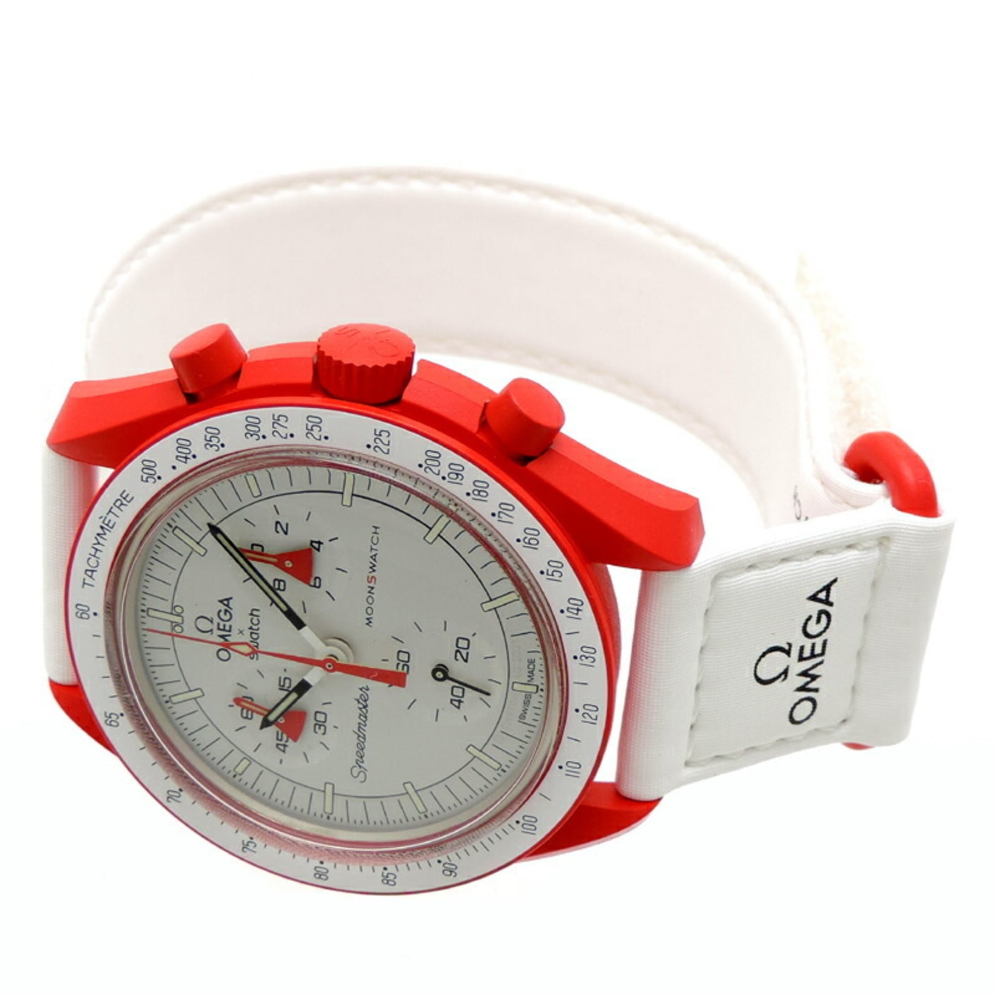 SWATCH x OMEGA Moon Mission to Mars Women's and Men's Watch SO33R100