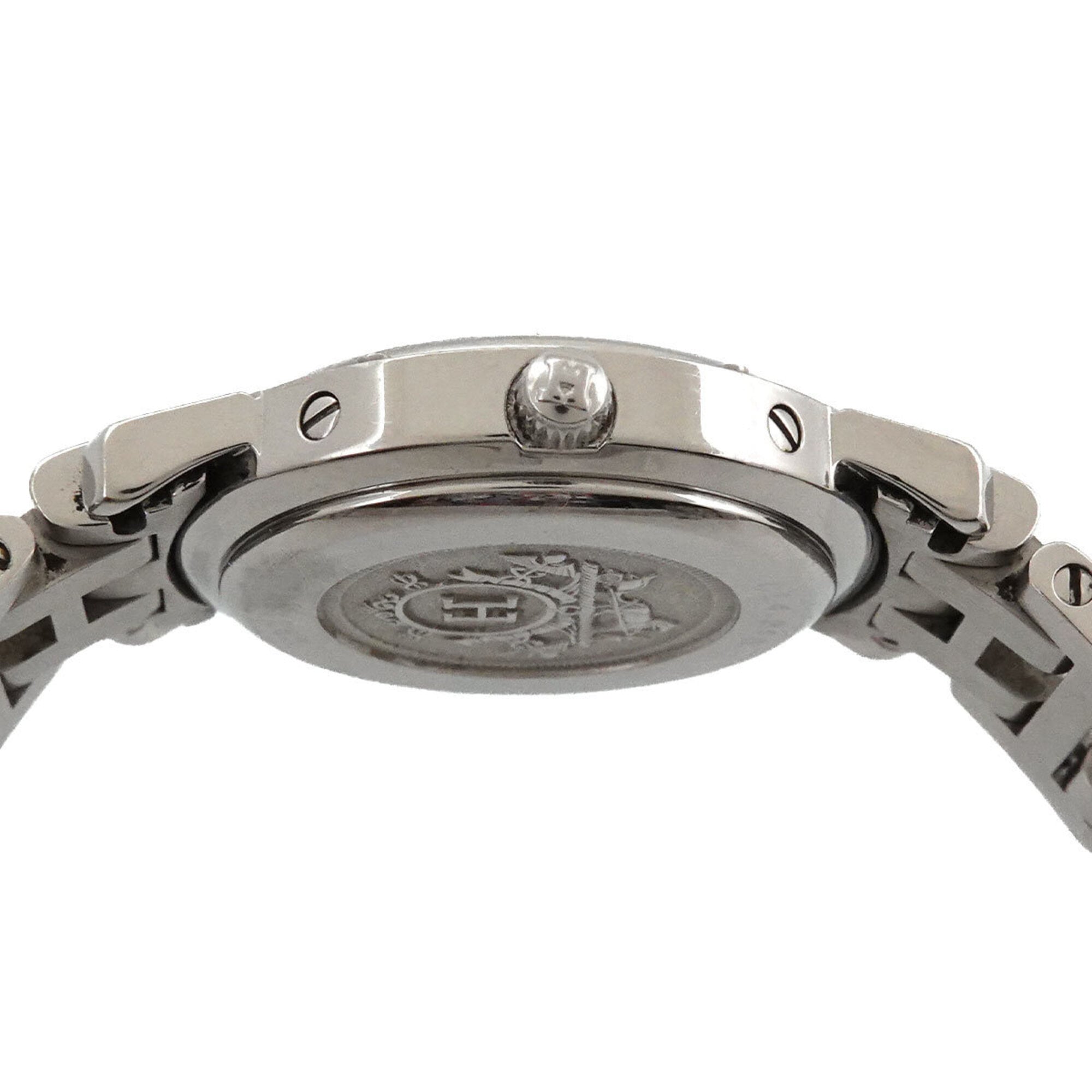 Hermes Clipper CL4 210 Wo Date Display Pink Quartz