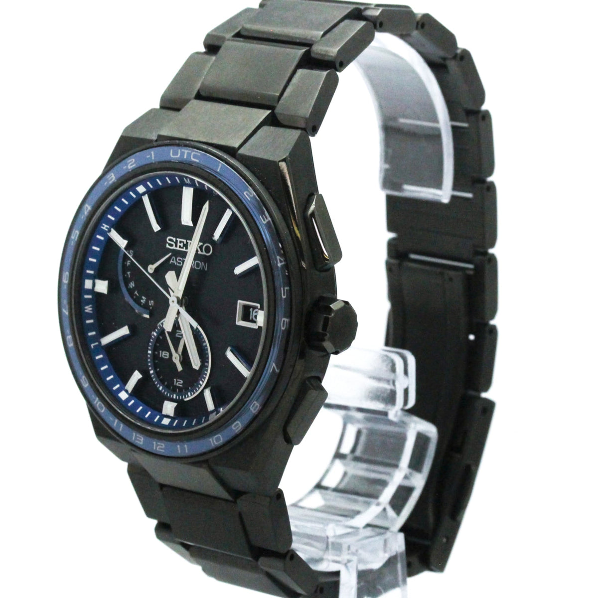 Seiko Astron SBXY041(8B63-0BB0) Black Dial 43mm Watch