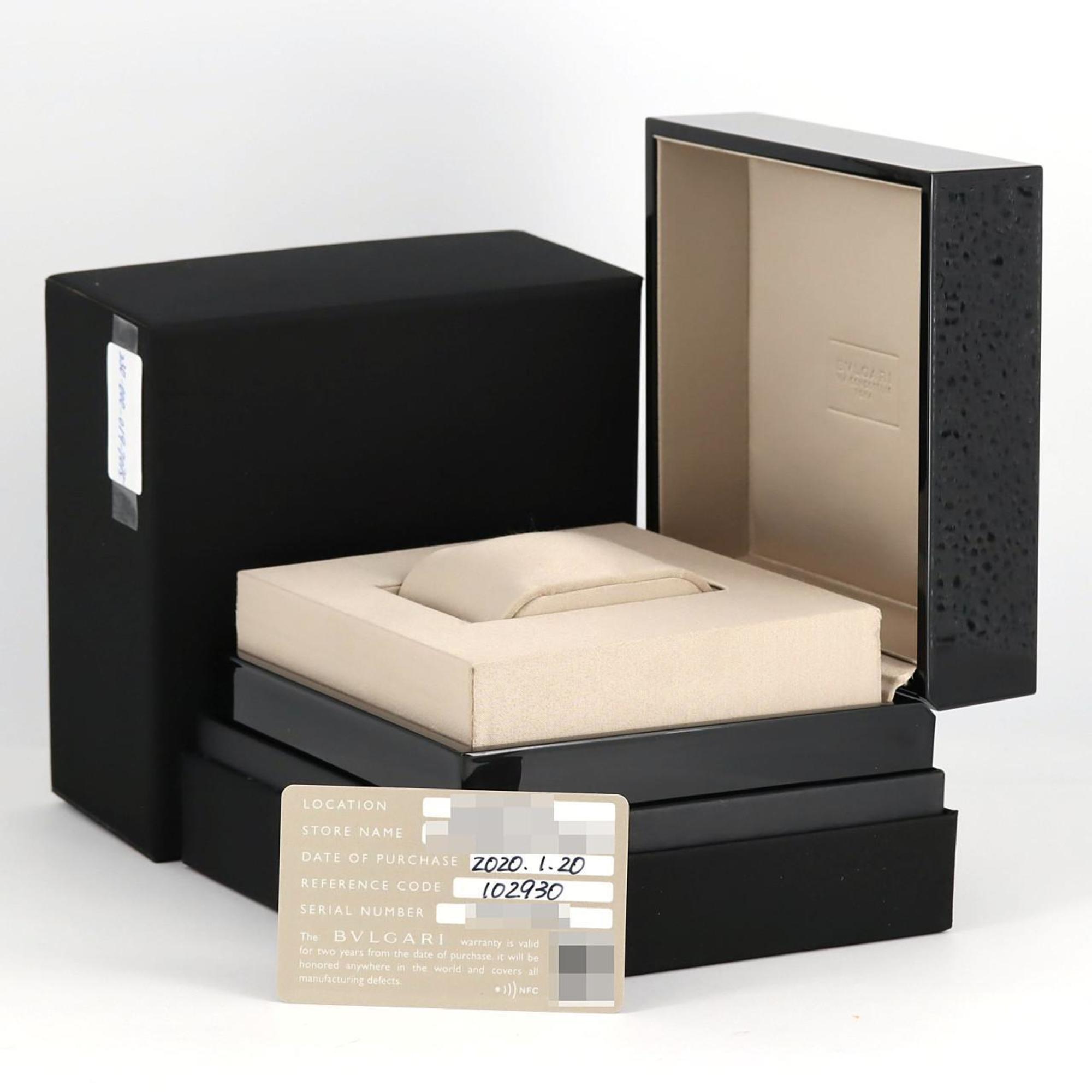 Bulgari PG Combi BBP41SG 102930 SSxPG horloge, automatisch