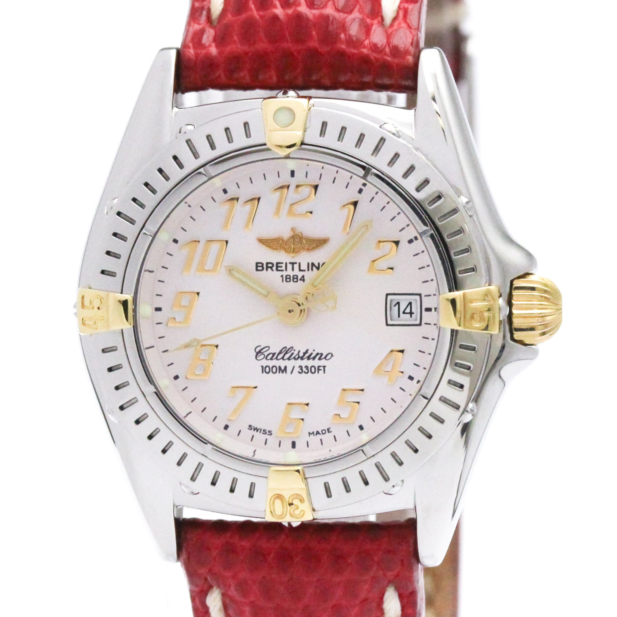 Montre Breitling Callistino B52345 Rose avec cadran de 28 mm
