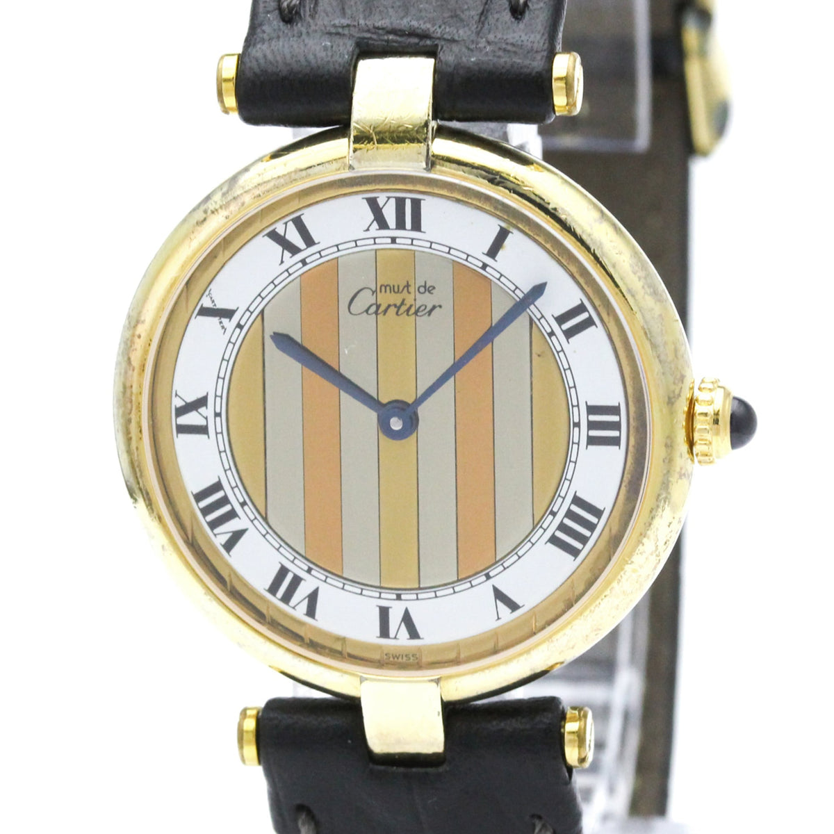 Cartier Must 590003 Gold Dial 30mm Watch