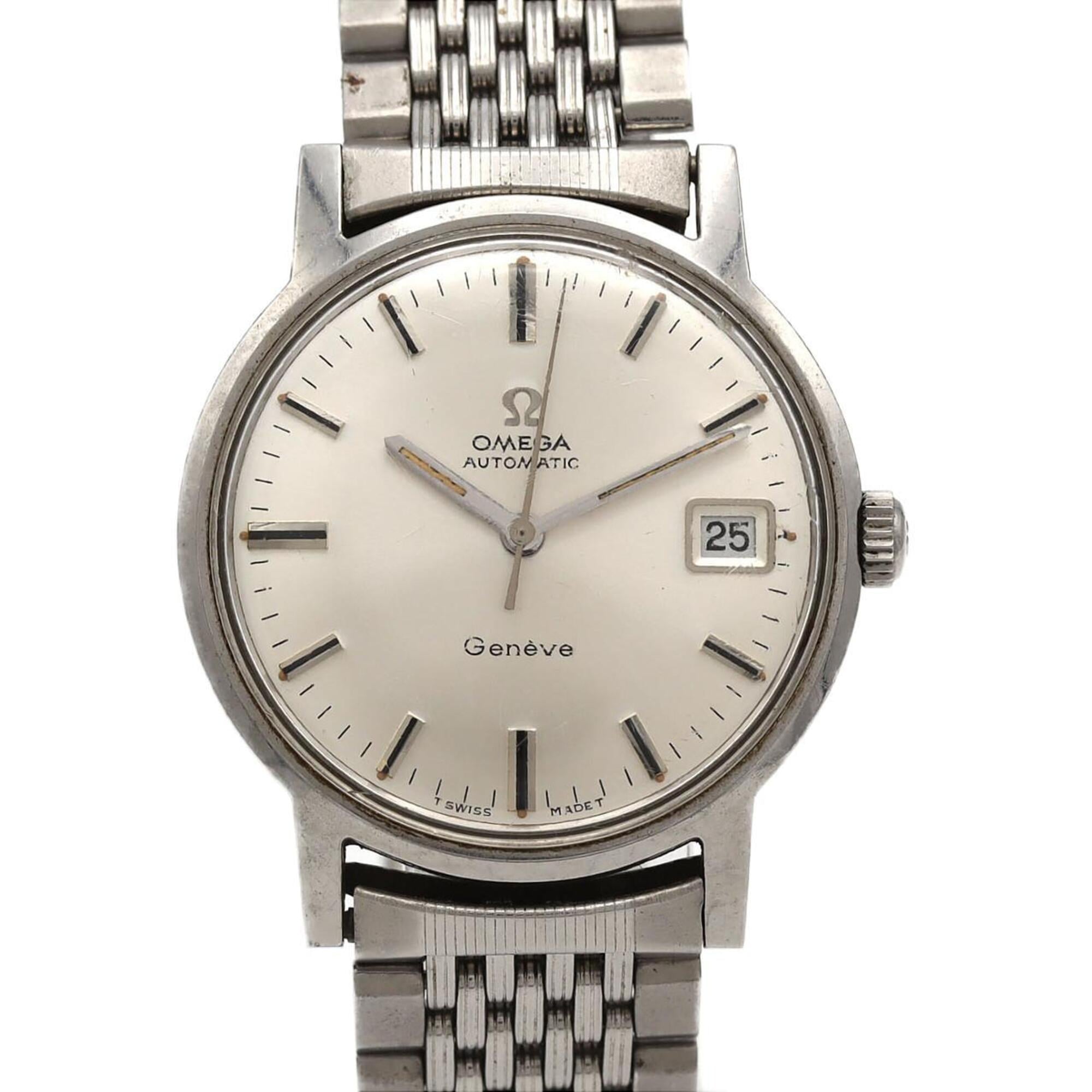 Omega Geneve GZl1j1me Silver Dial 35mm Watch
