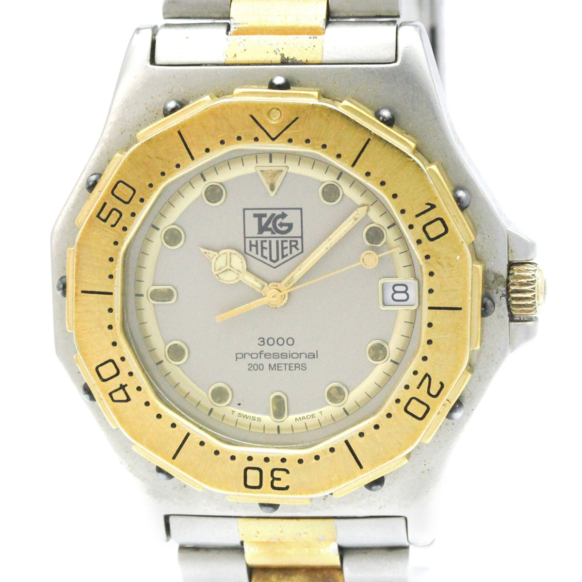 TAG Heuer 3000 Series 934.206 Gray Dial 38mm Watch