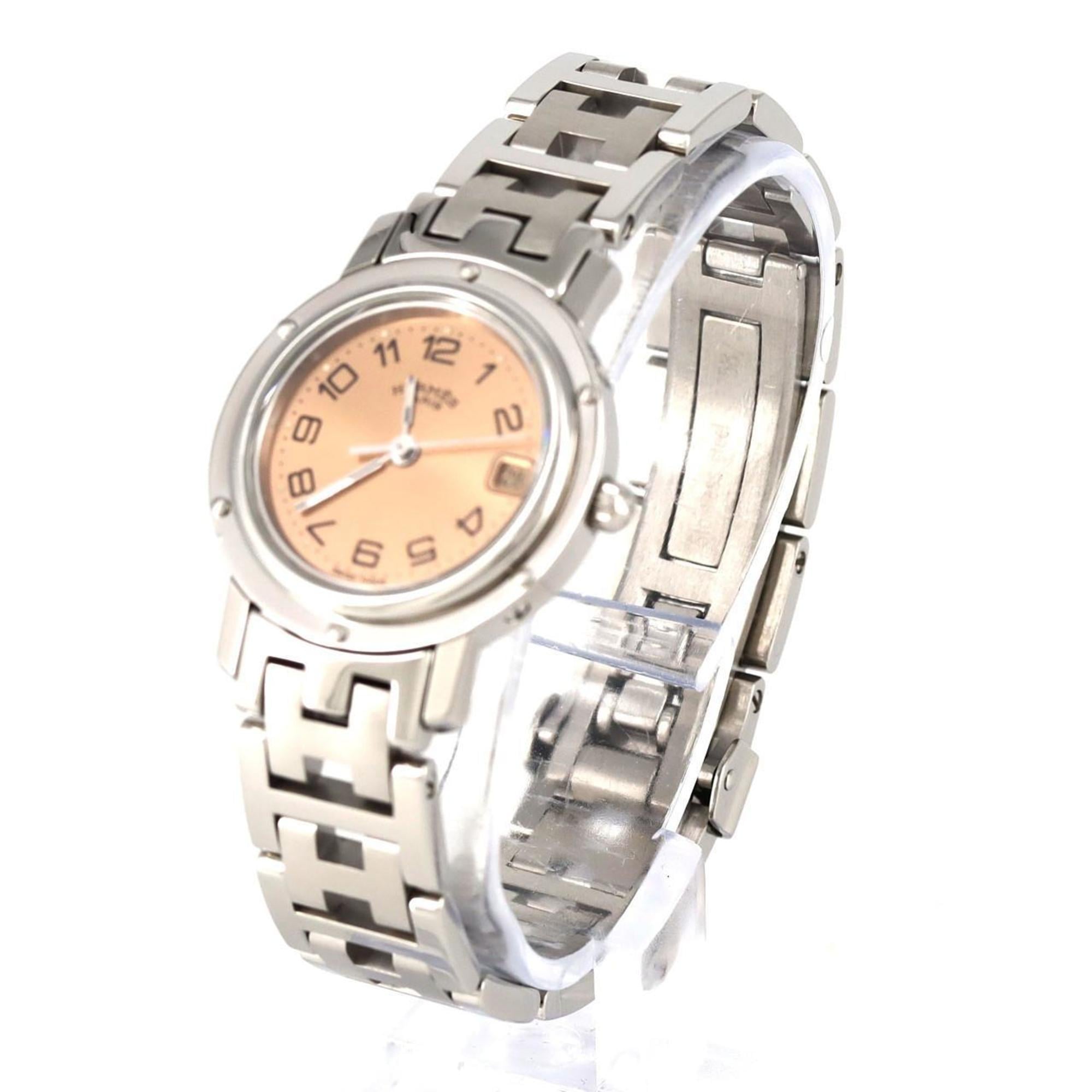 Hermes Clipper CL4.210 SS Quartz Watch
