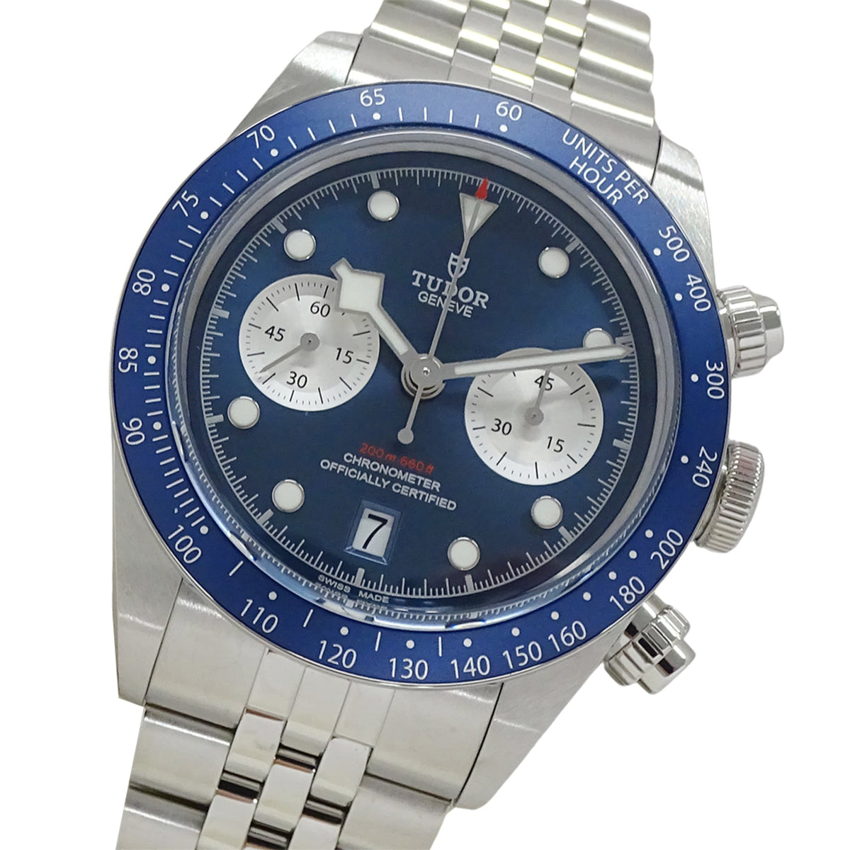 Montre Tudor Black bay Chrono M79360B-0002, cadran bleu, 41 mm