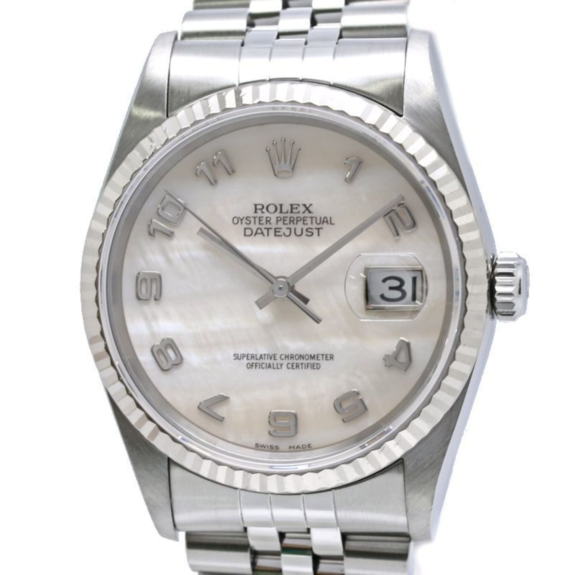 Rolex Datejust 16234NA Pink Dial 36mm Watch