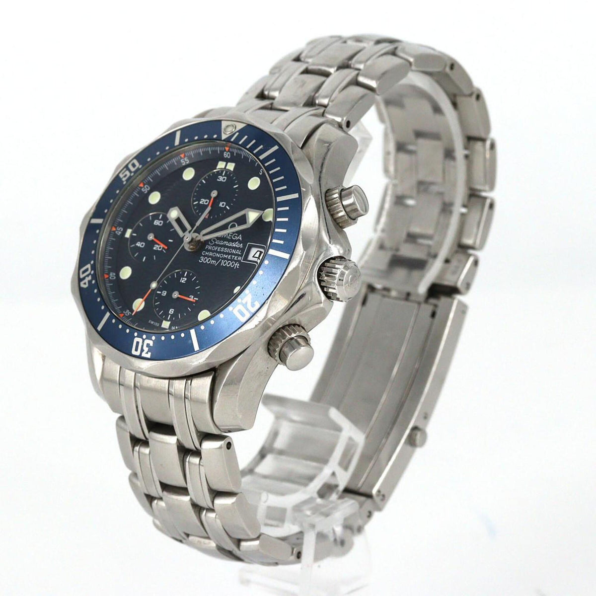 Omega Seamaster Pro Chronograph 2599.8 Blue Dial 41mm Watch