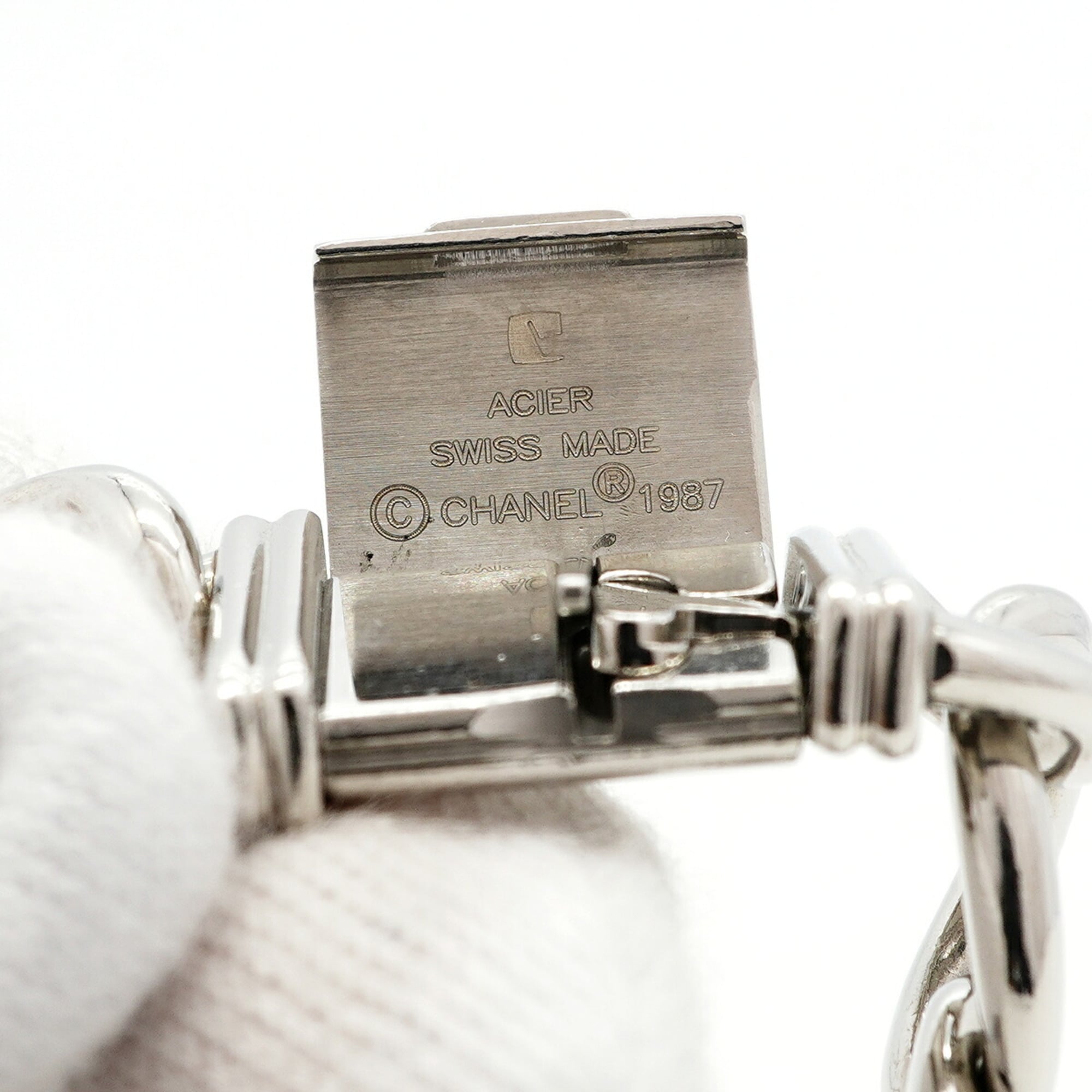Chanel PremiÃ¨re M Chain H0452 Black Dial Wo