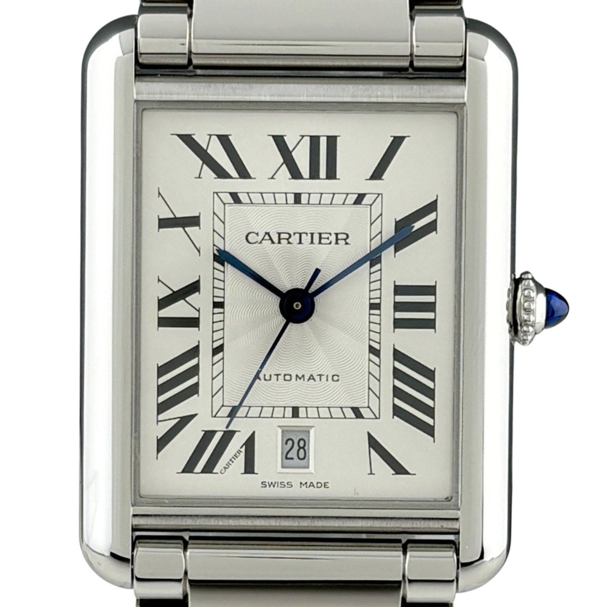 Cartier Tank Must XL WSTA0053 Silver Dial 31mm Watch