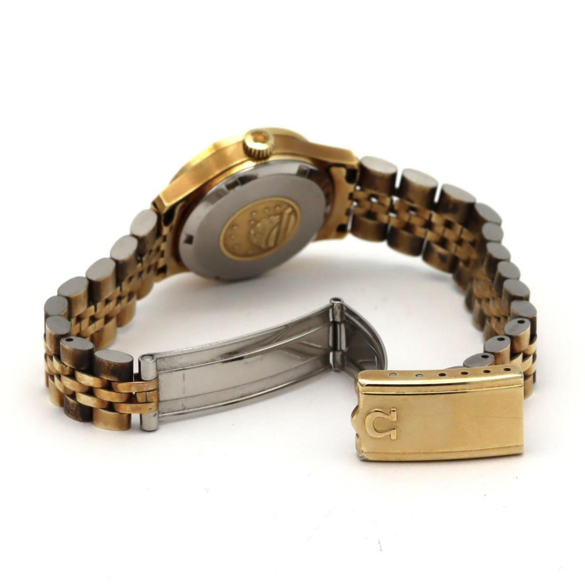 Omega Constellation Chronometer GZl1lio2, goldenes Zifferblatt, 24 mm Uhr