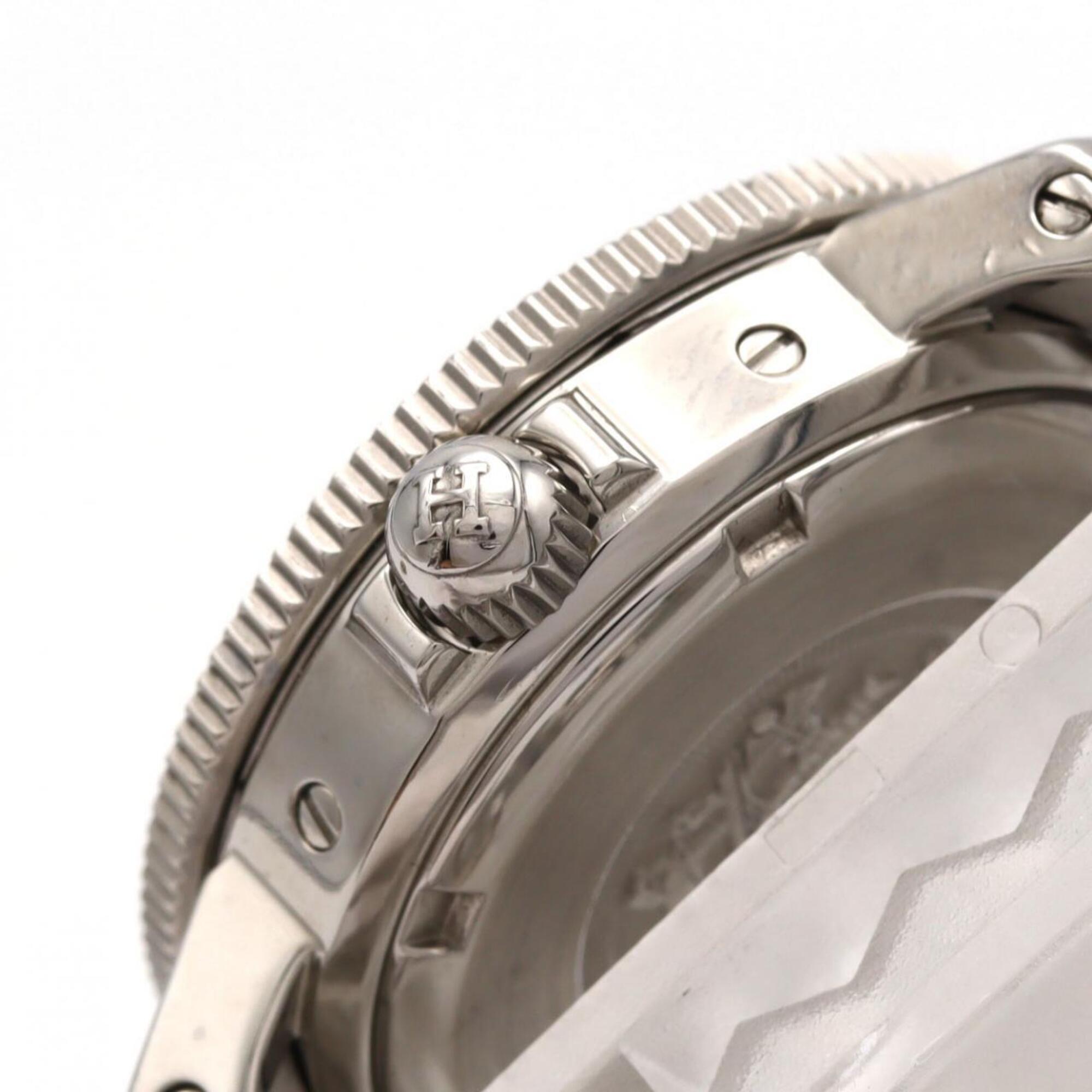 Hermes Clipper Diver CL5.210 horloge met witte wijzerplaat, 28 mm