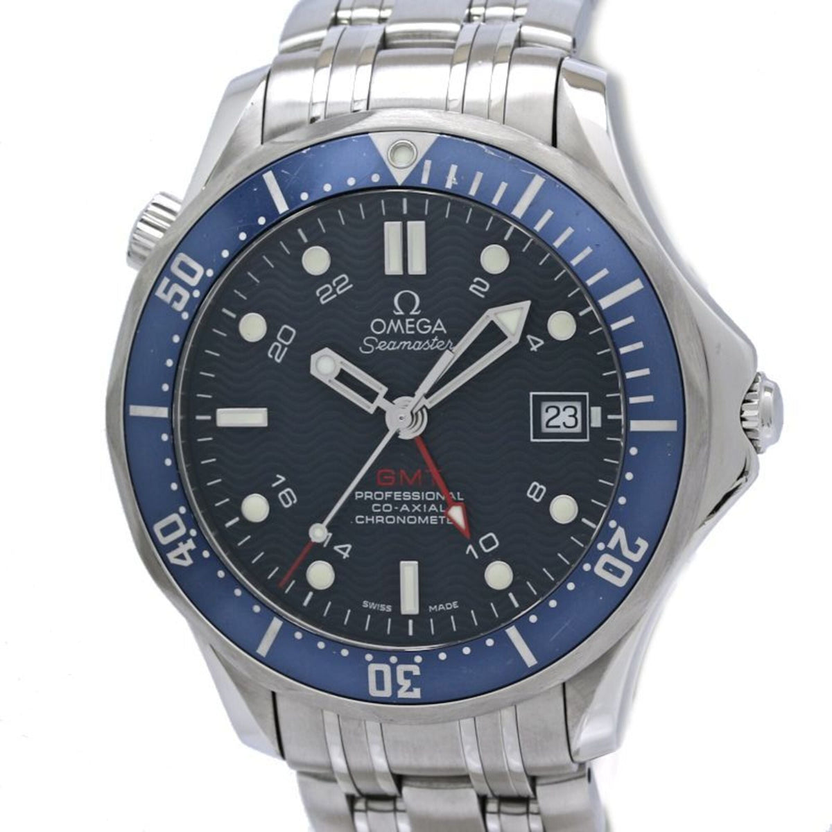 Omega Seamaster Diver 300 m 2535.80.00 horloge met blauwe wijzerplaat, 41 mm