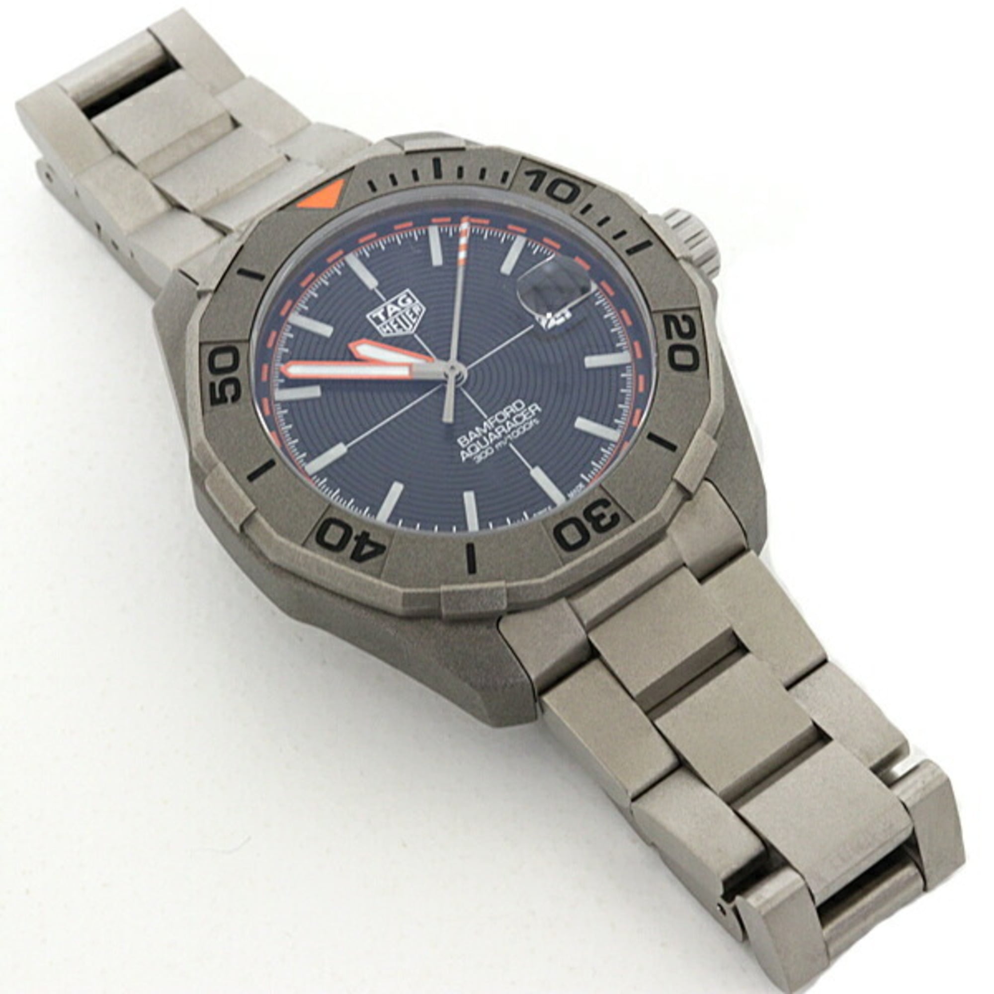 TAG Heuer Aquaracer Date x Bamford Limited Edition WAY208F, Black Dial, Automatic Movement, Refurbished.