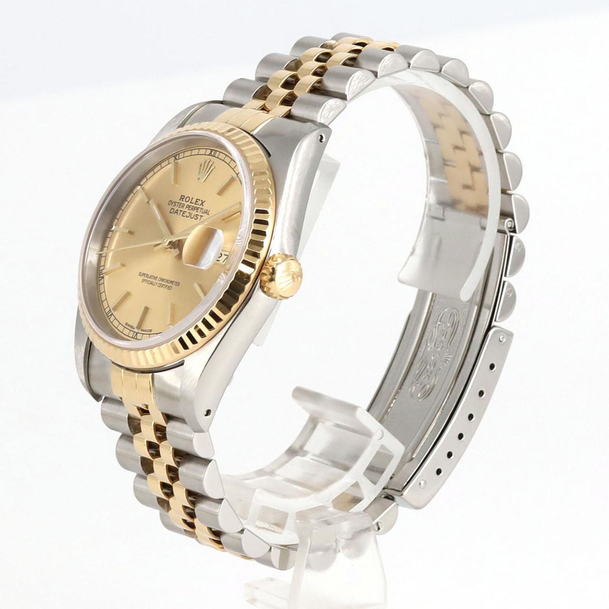 Rolex Datejust 16233 SSxYG Automatic Watch L Series